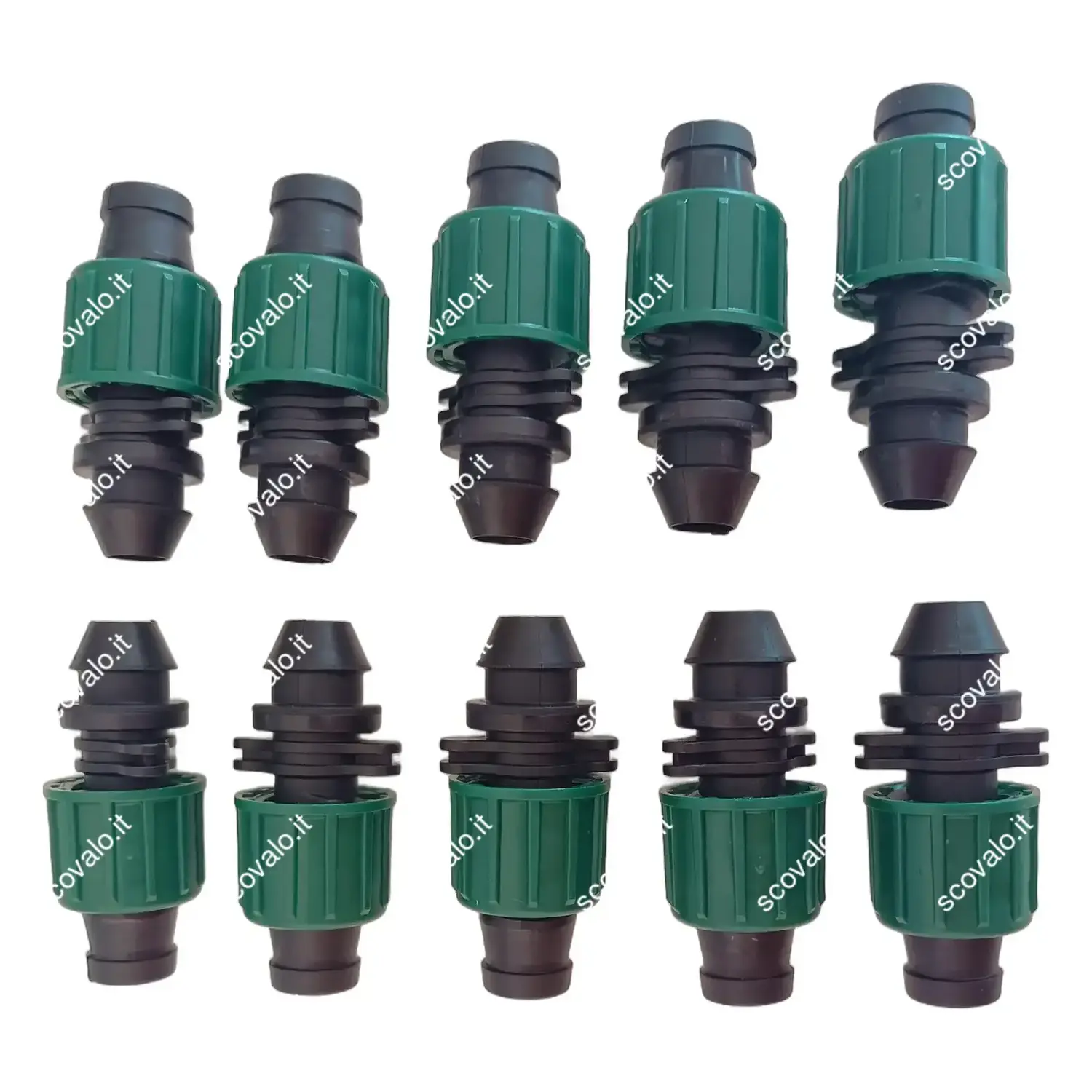 immagine 10 x derivazione manichetta ala gocciolante 16mm microtubo