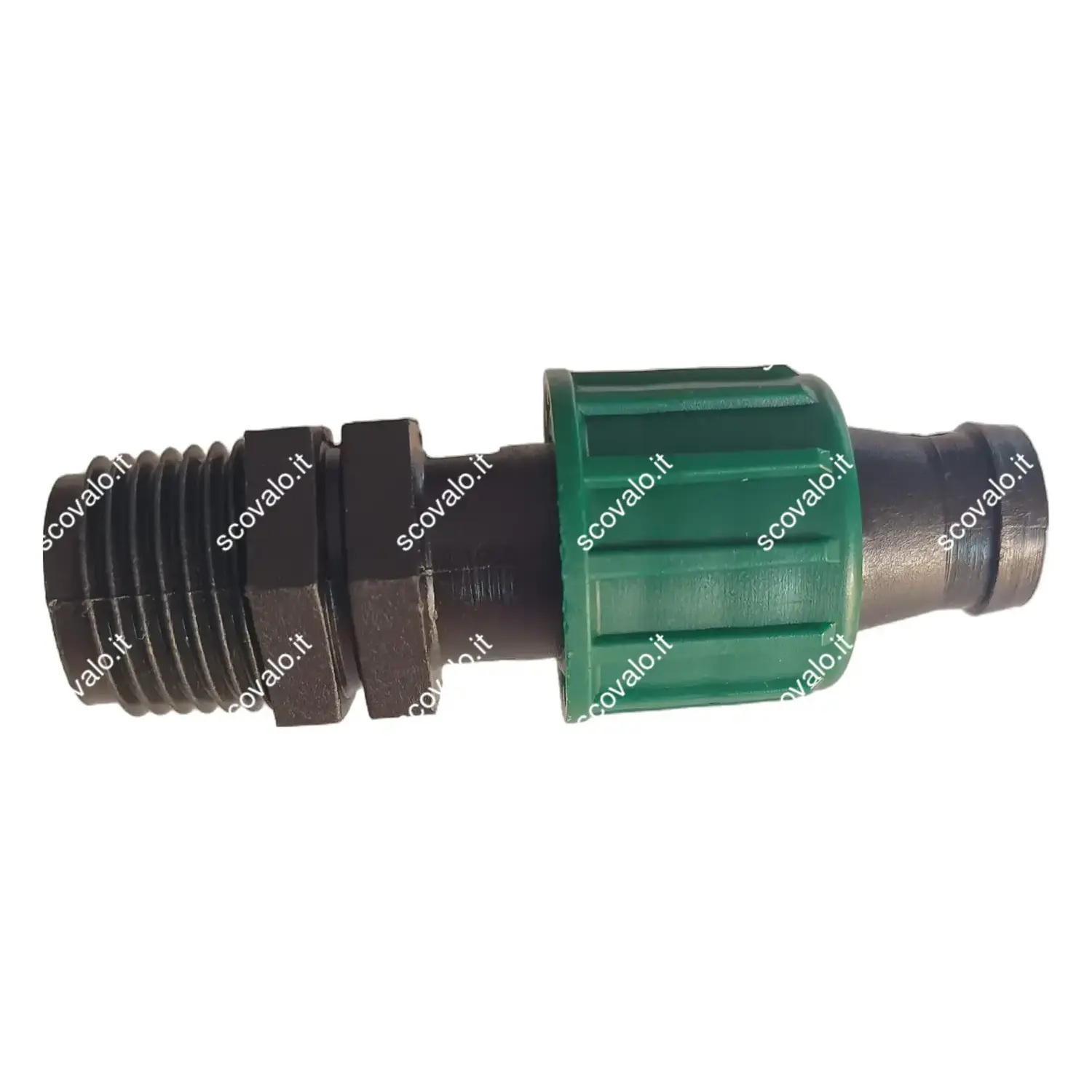 immagine 10 x manicotto filettato ala gocciolante manichetta 16mm x 1/2 pollice