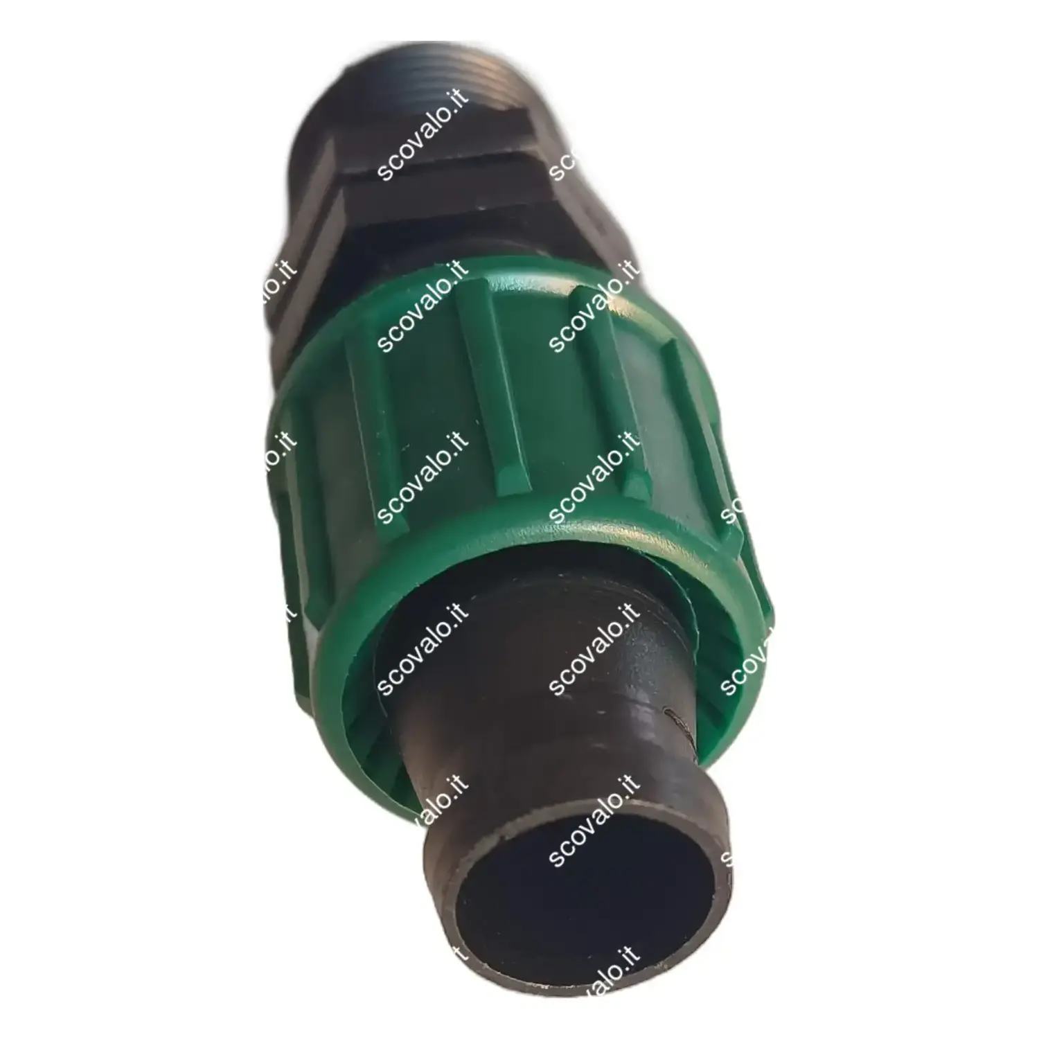 immagine 10 x manicotto filettato ala gocciolante manichetta 16mm x 1/2 pollice