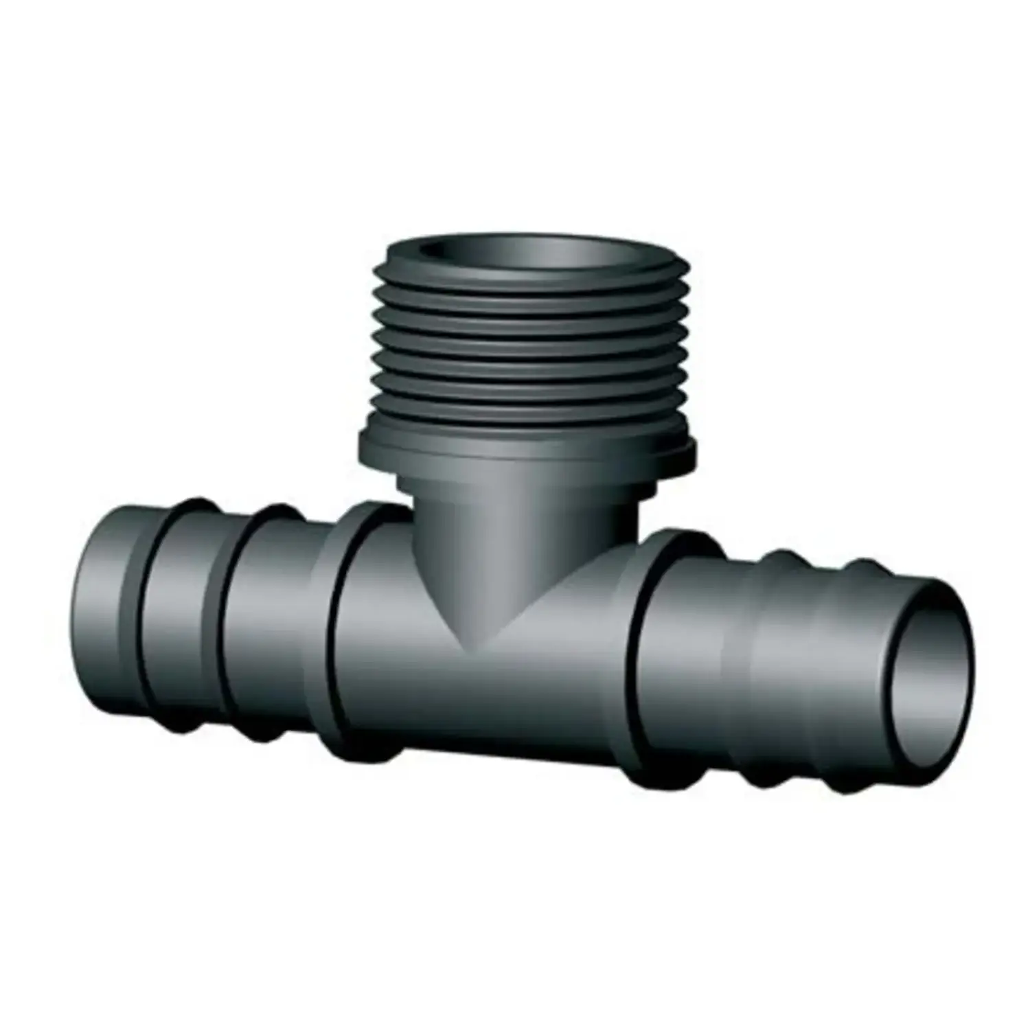 immagine del prodotto 10 x raccordo tee irrigazione filettato ala gocciolante 16mm 1/2"