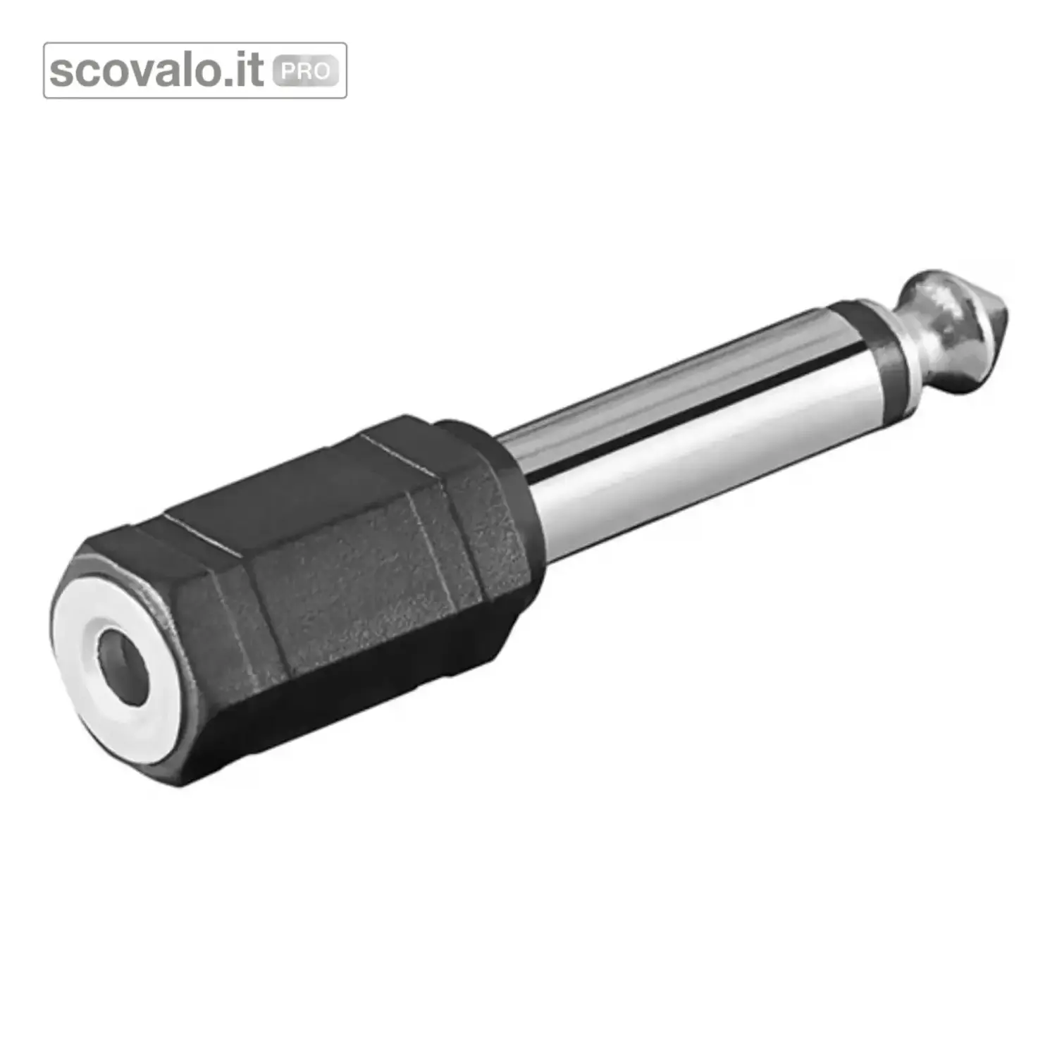immagine del prodotto Adattatore Jack 6.35mm Mono a Presa 3.5mm Mono Audio Connettore