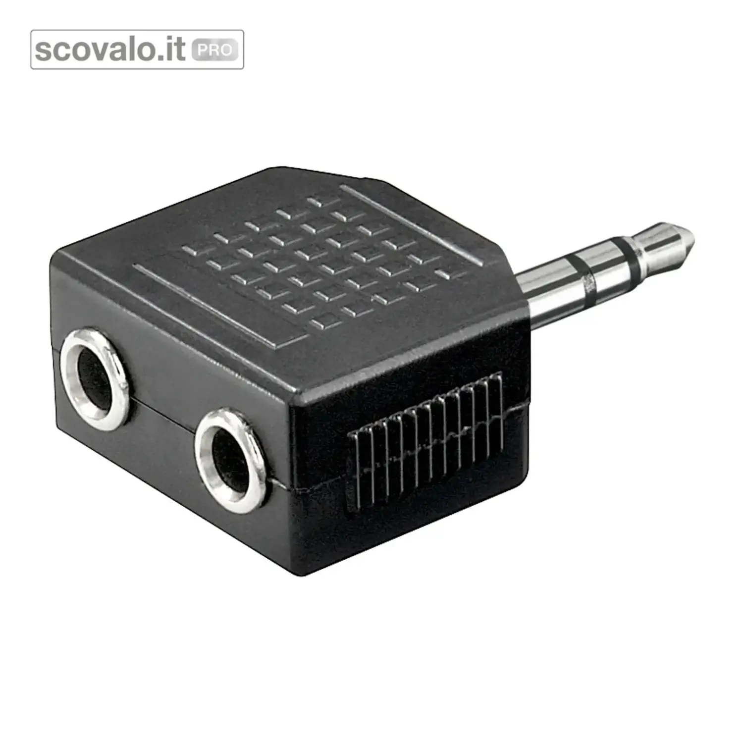 immagine del prodotto Adattatore Jack 3.5mm Stereo Spina 1 a 2 Prese Audio Splitter Hi-Fi