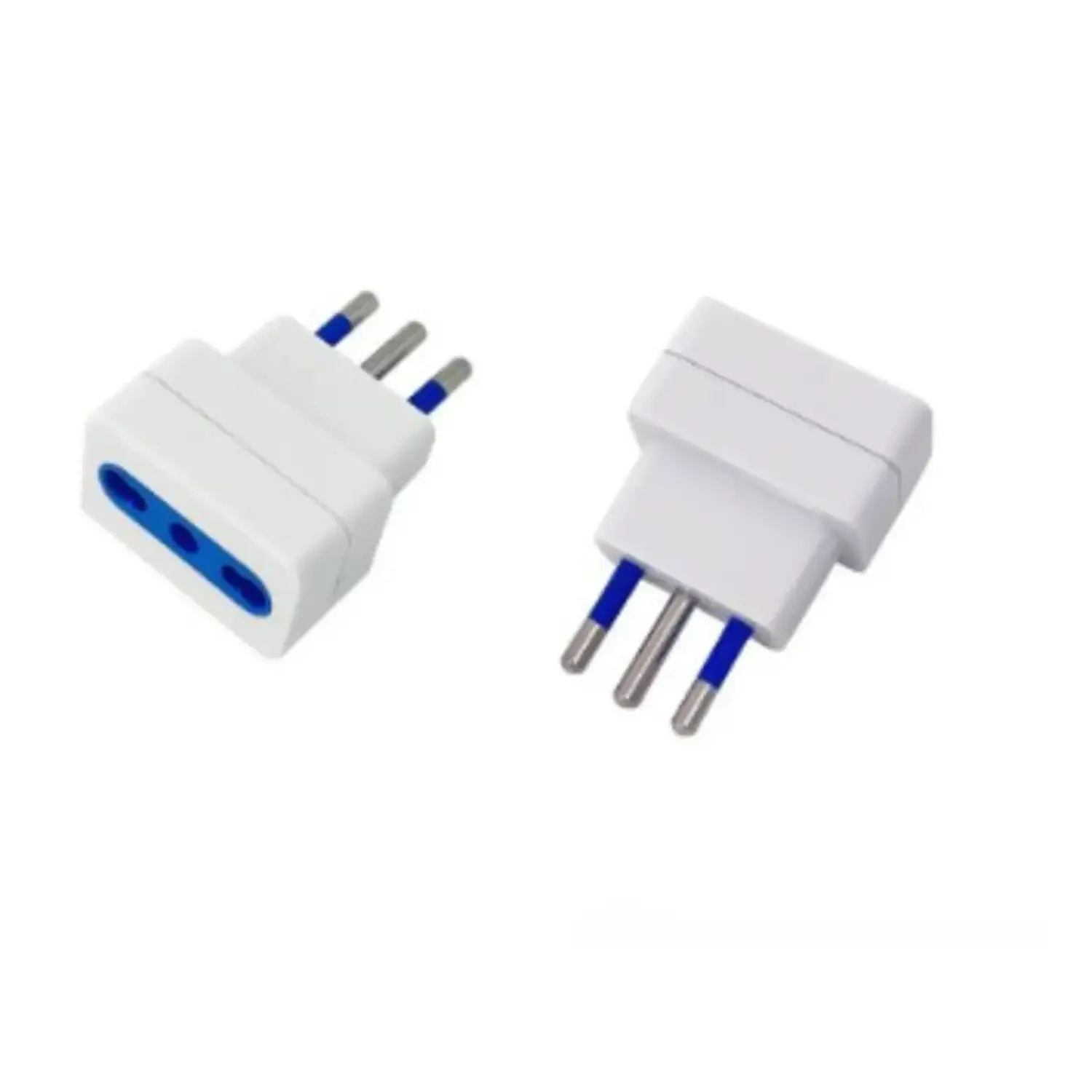 immagine adattatore bipasso spina 10A con protezione da sovraccarico 1500w bianco