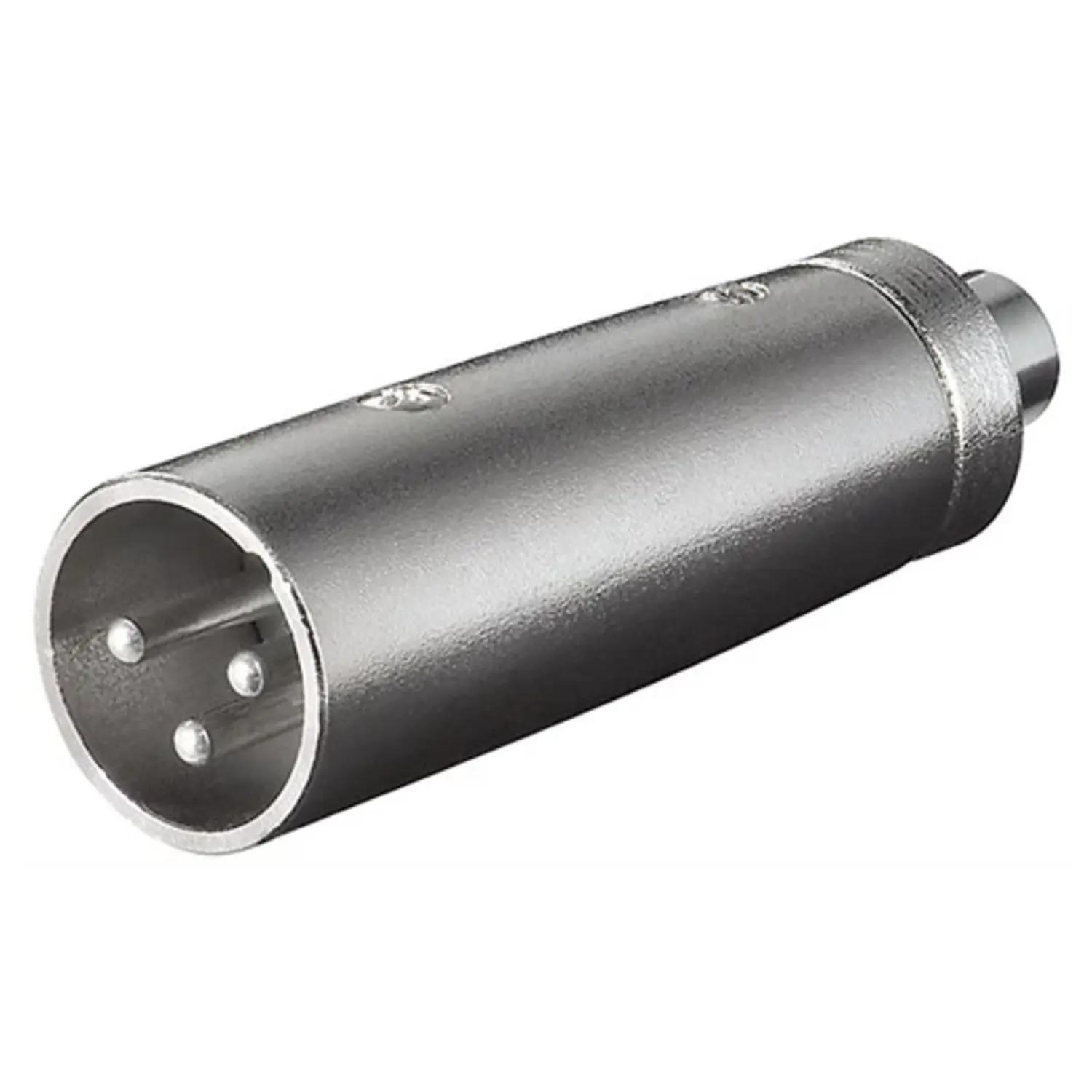 immagine del prodotto adattatore canon xlr spina 3 poli a presa rca audio