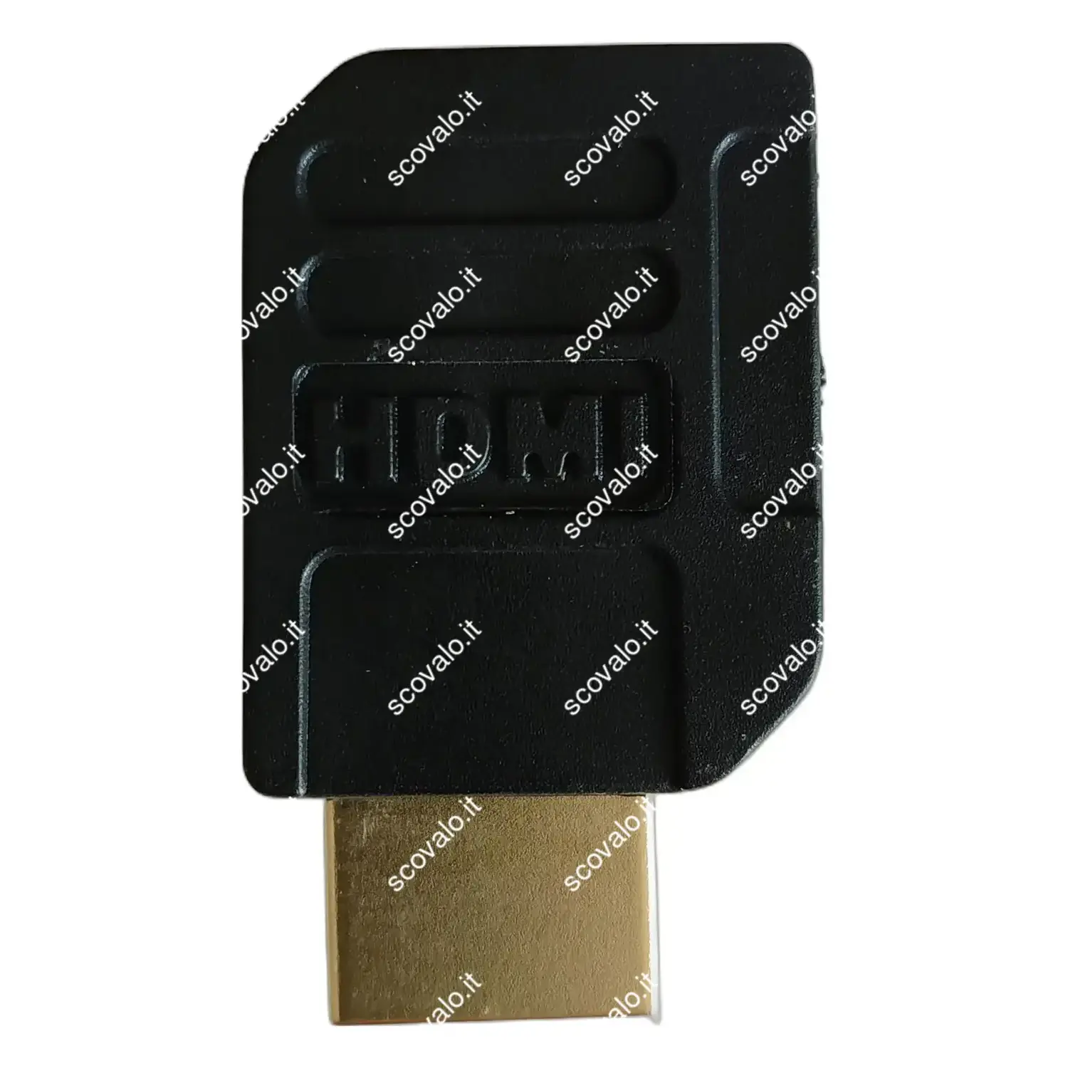 immagine adattatore hdmi angolato piatto 90 gradi salva spazio piatto