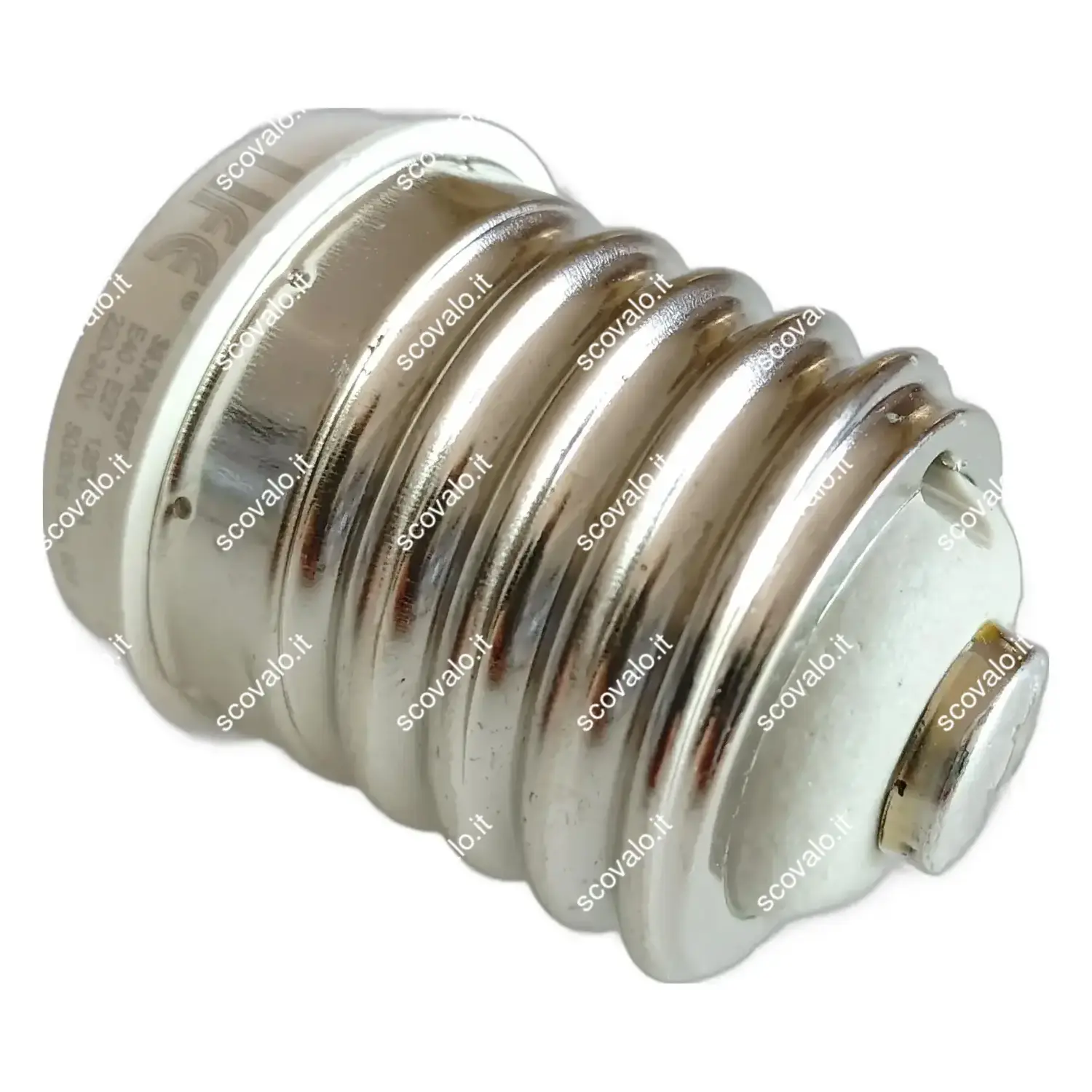 immagine adattatore portalampada riduttore da E40 a E27 250volt