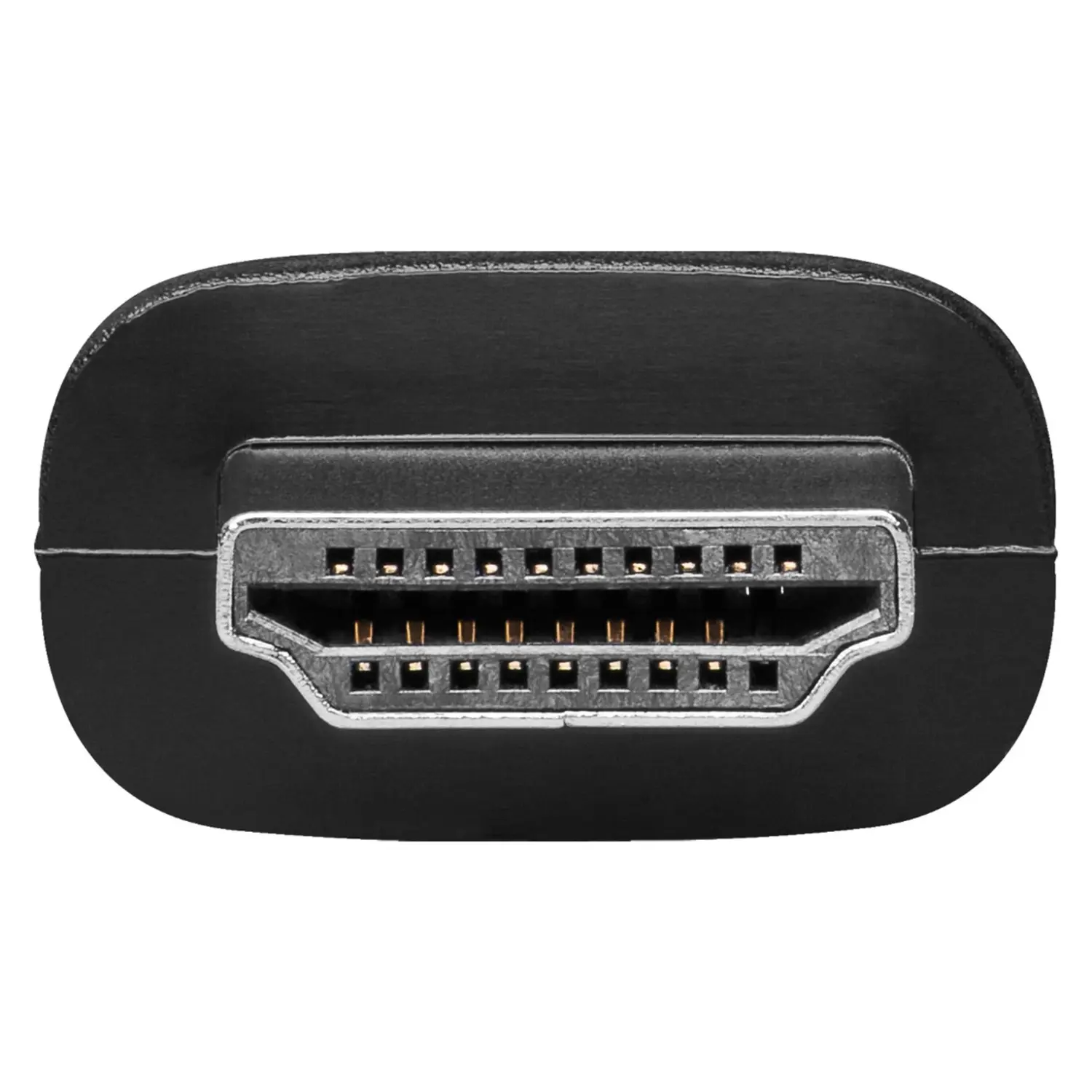 immagine adattatore spina hdmi 19 poli a presa dvi-d (24+1) nero