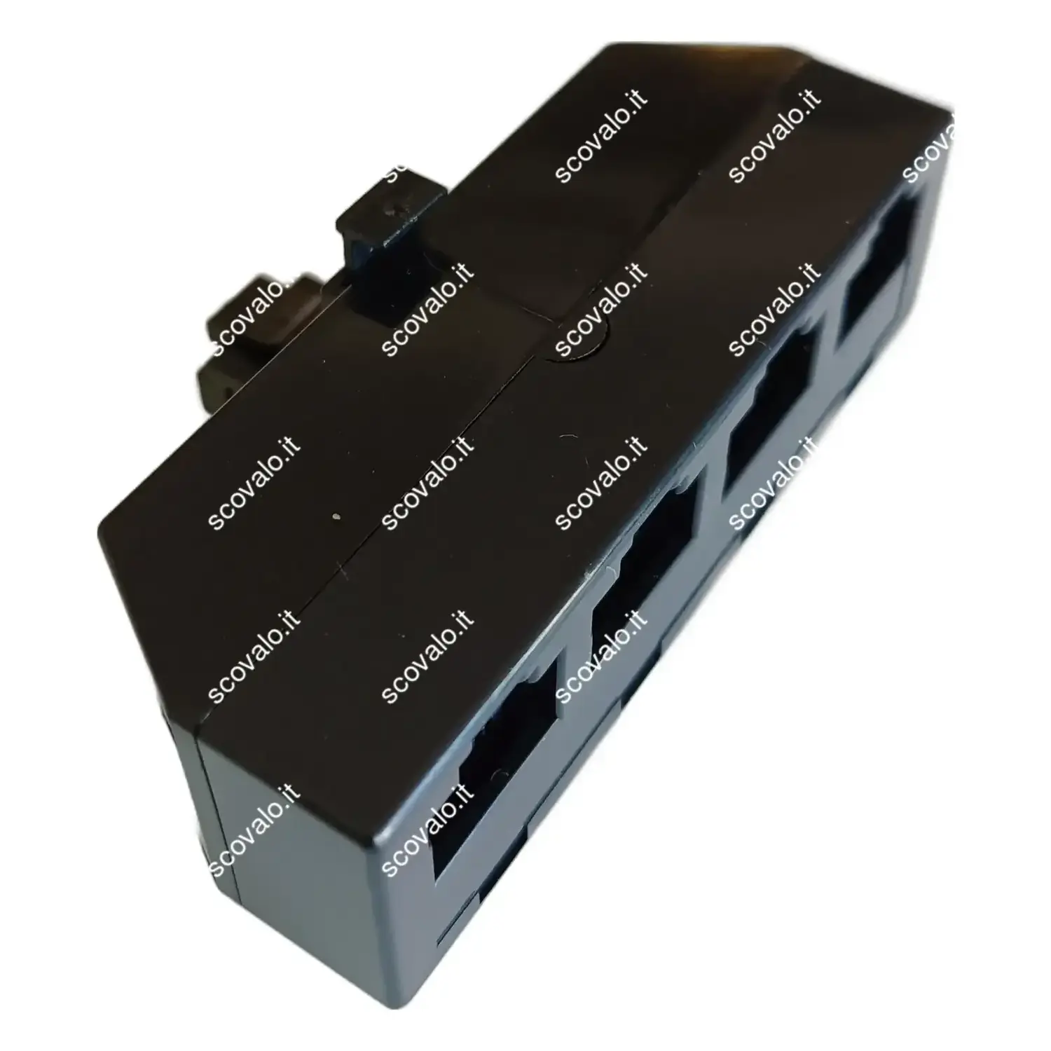 immagine adattatore splitter rete 4 x presa rj45 8p4c isdn