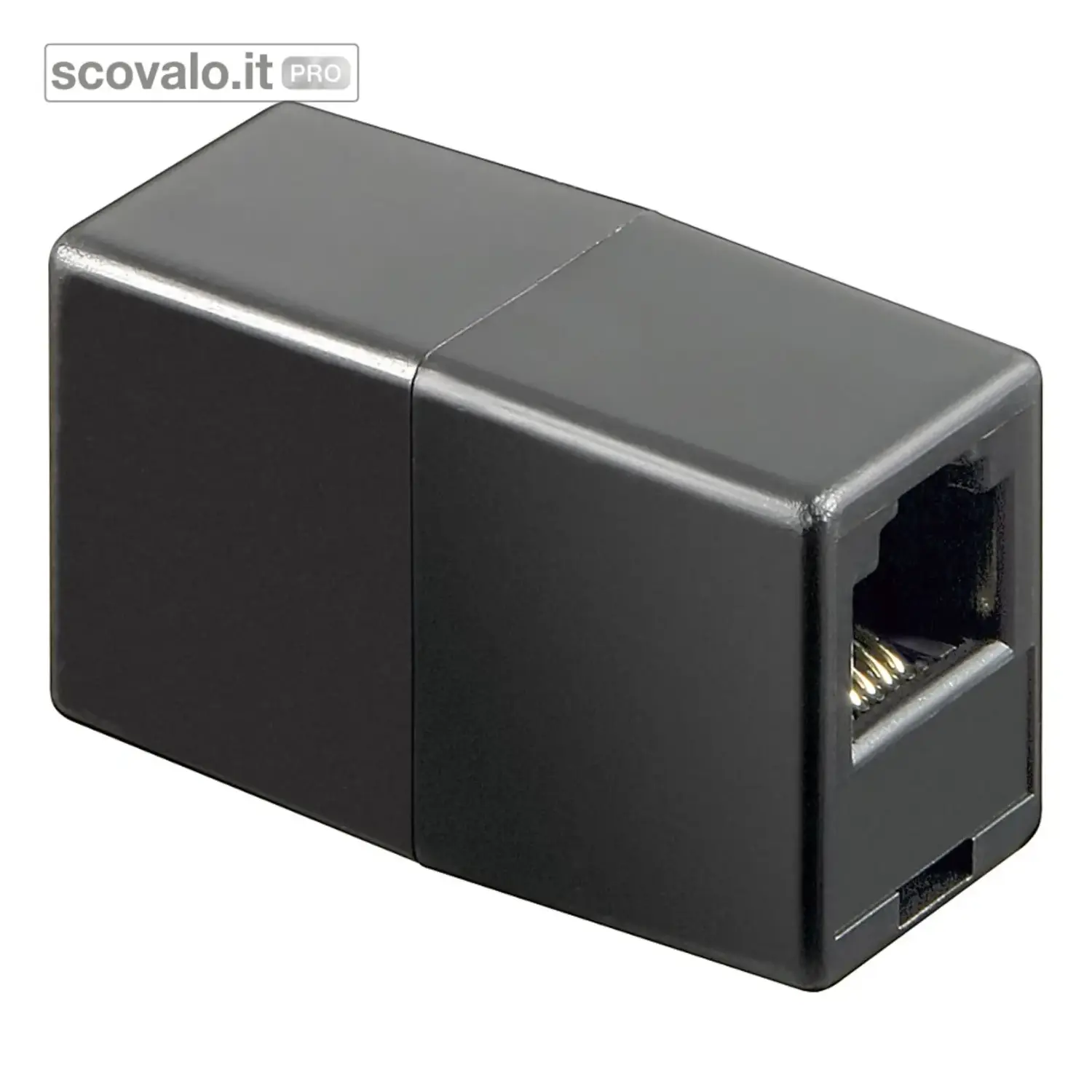 immagine del prodotto Adattatore Telefonico RJ11 6P4C Giunto Accoppiatore 2x Presa 6 Poli