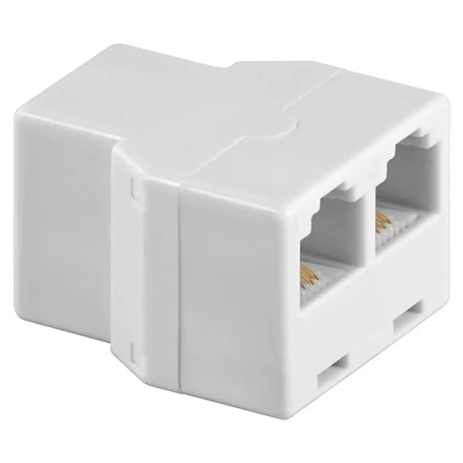 immagine adattatore tripla telefonica 2 x presa rj11 6p4c