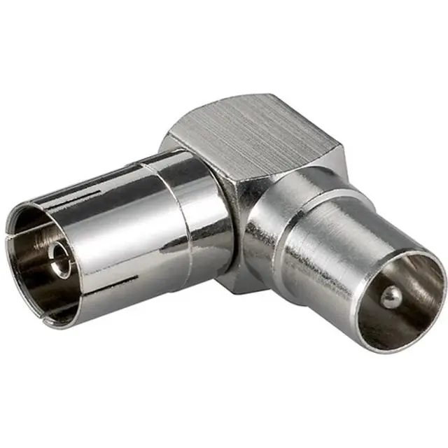 Lly727 Prolunga Audio A Spirale 3.5 Mm Maschio-Maschio - Connettore A 90° Per Cuffie E AUX