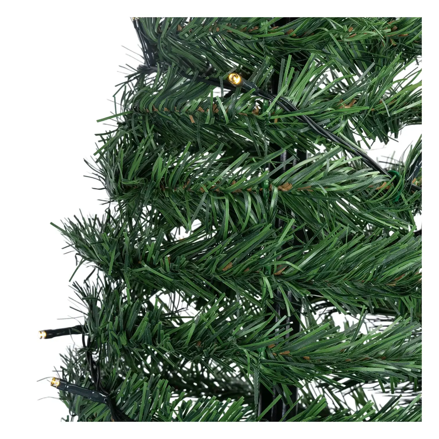 immagine Albero di Natale luminoso pieghevole, bianco caldo 1.2m IP44, Interno&Esterno