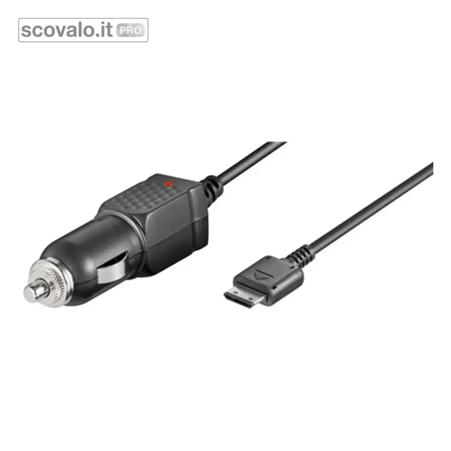 immagine del prodotto Caricatore Auto Samsung 0.5A Cavo 1.5mt Alimentatore Accendisigari 12-24V