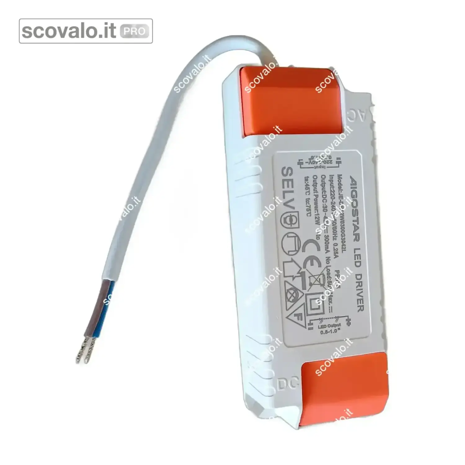 immagine del prodotto Driver LED 12W 30-42V Alimentatore Stabilizzato Pannello 96mm