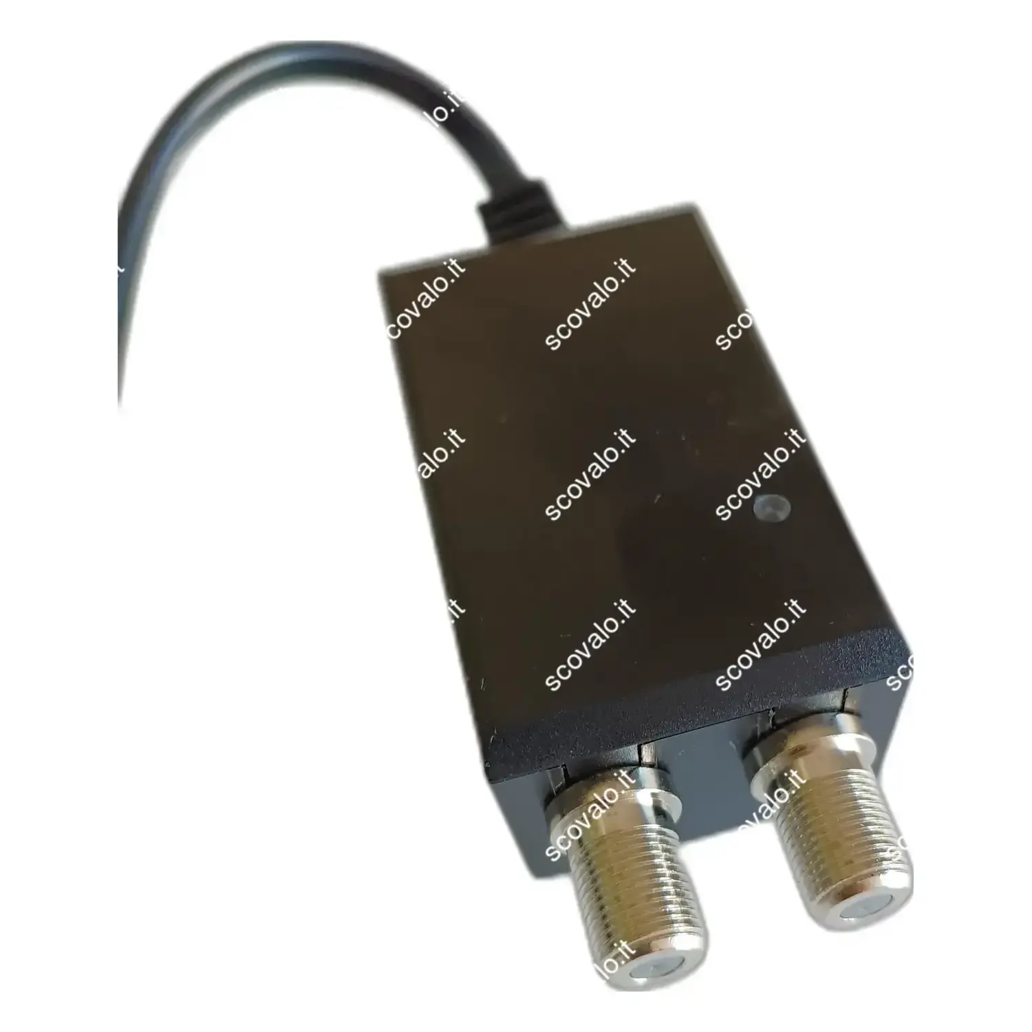 immagine alimentatore per amplificatore antenna tv 5g 450mA mini 1 ingresso 1 uscita