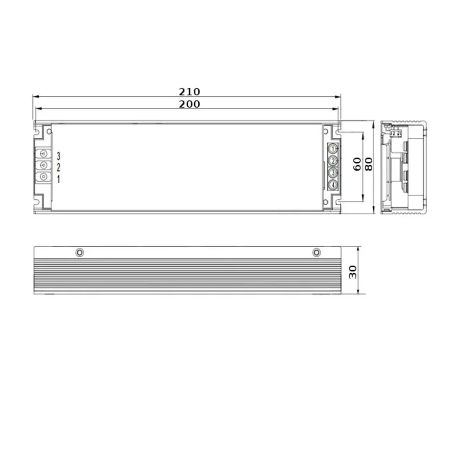 immagine alimentatore striscia led 12 volt stabilizzato trasformatore 220v 350 watt 30a