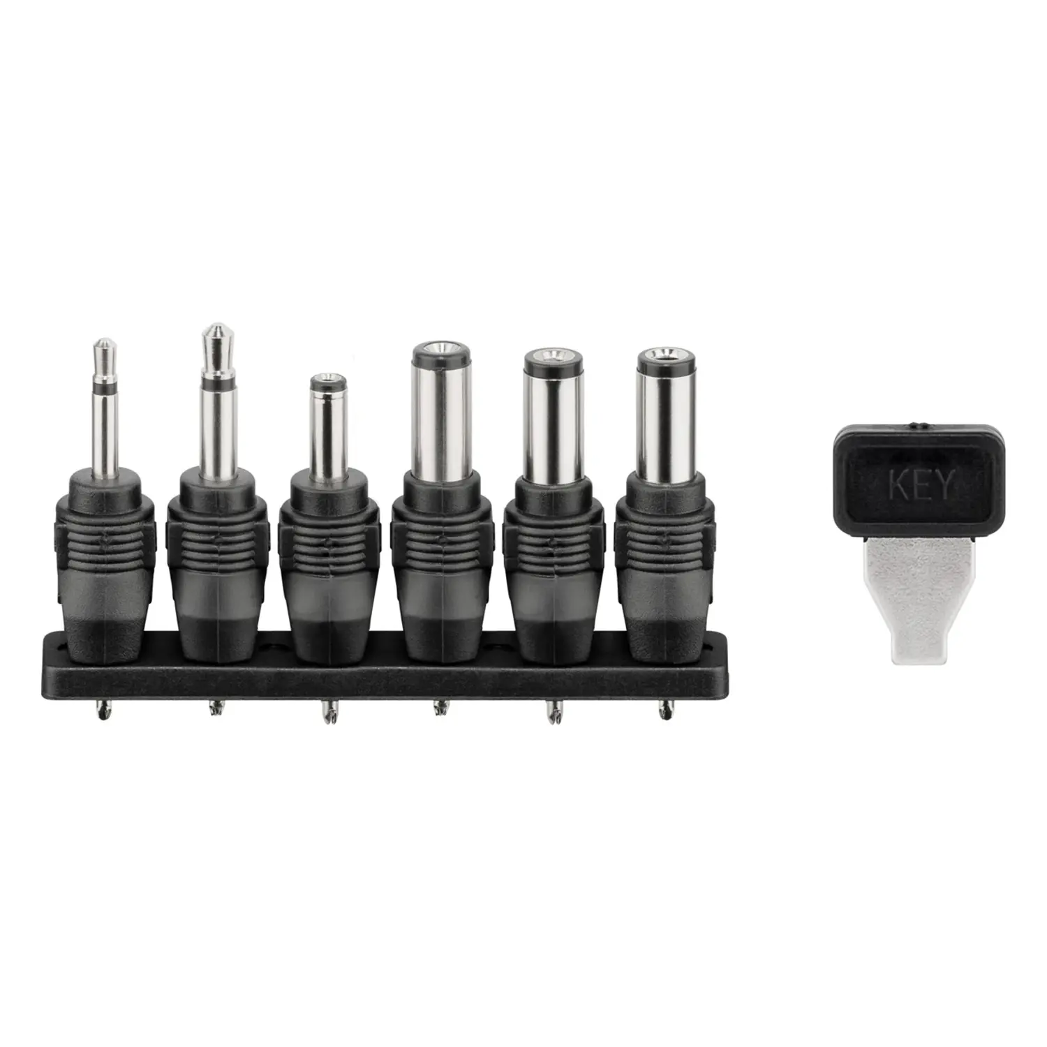 immagine Alimentatore Universale Regolabile 3-12V 1A 12W con 6 Adattatori DC