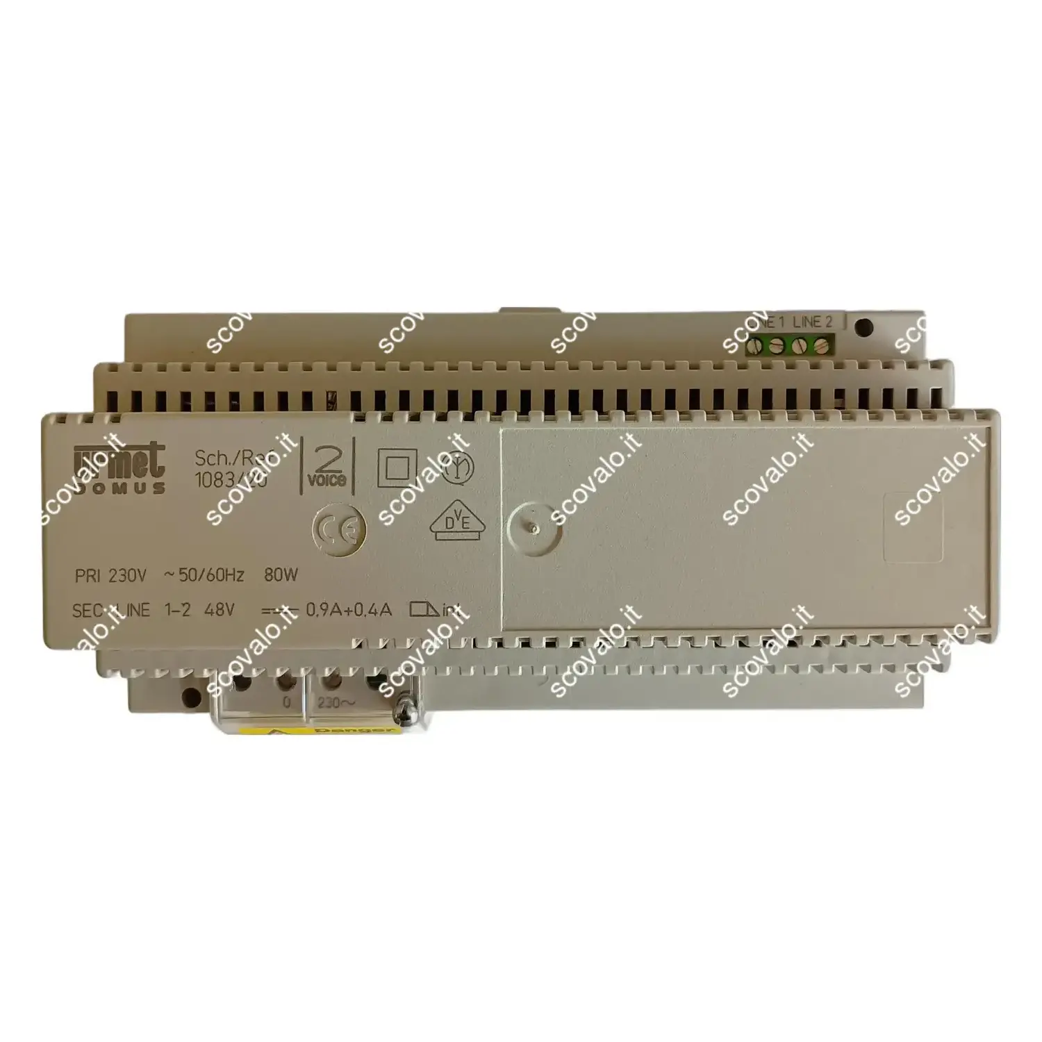 immagine del prodotto alimentatore urmet videocitofono 2voice 1083/20
