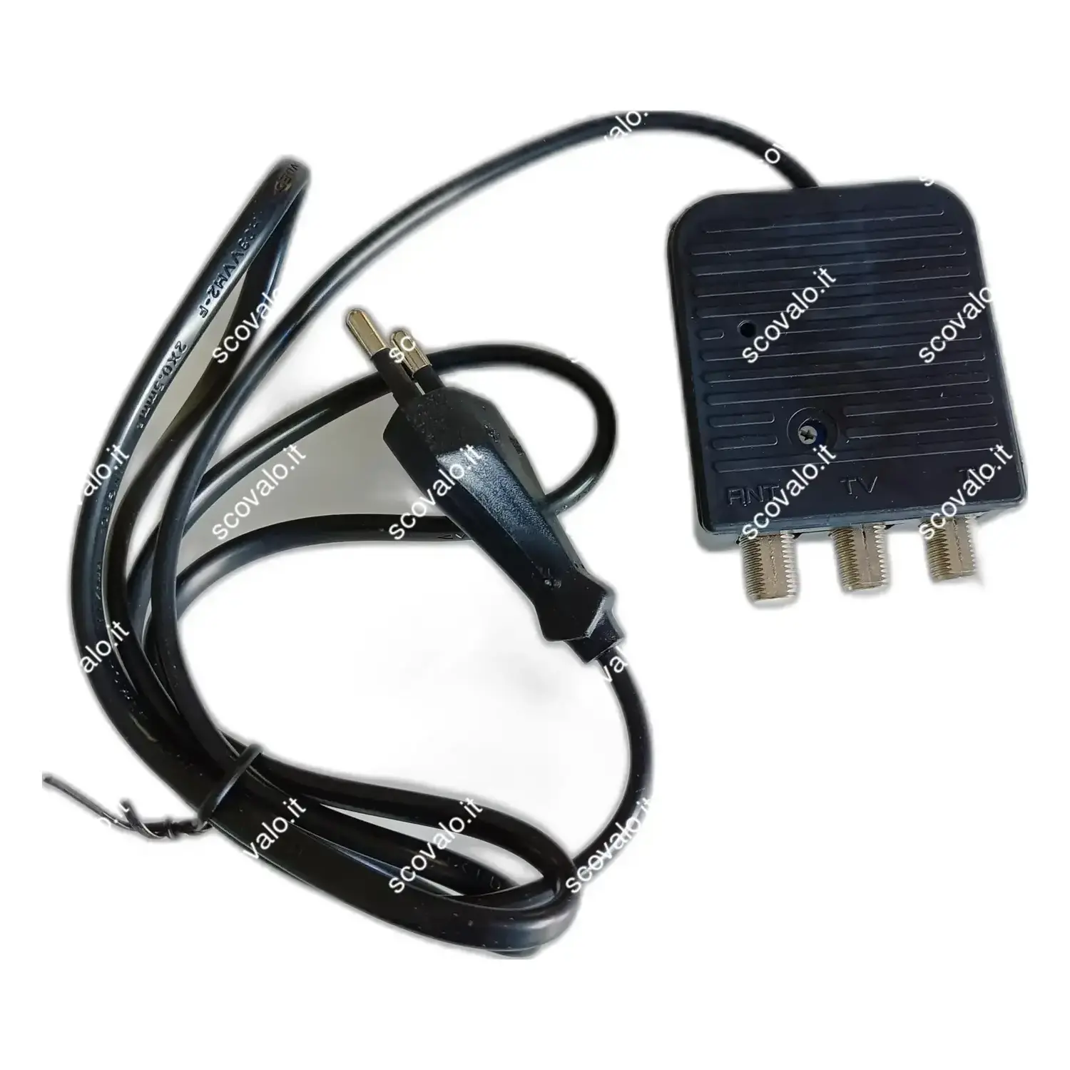 immagine amplificatore antenna di linea tv 2 uscite 170-700MHz 20dB digitale terrestre
