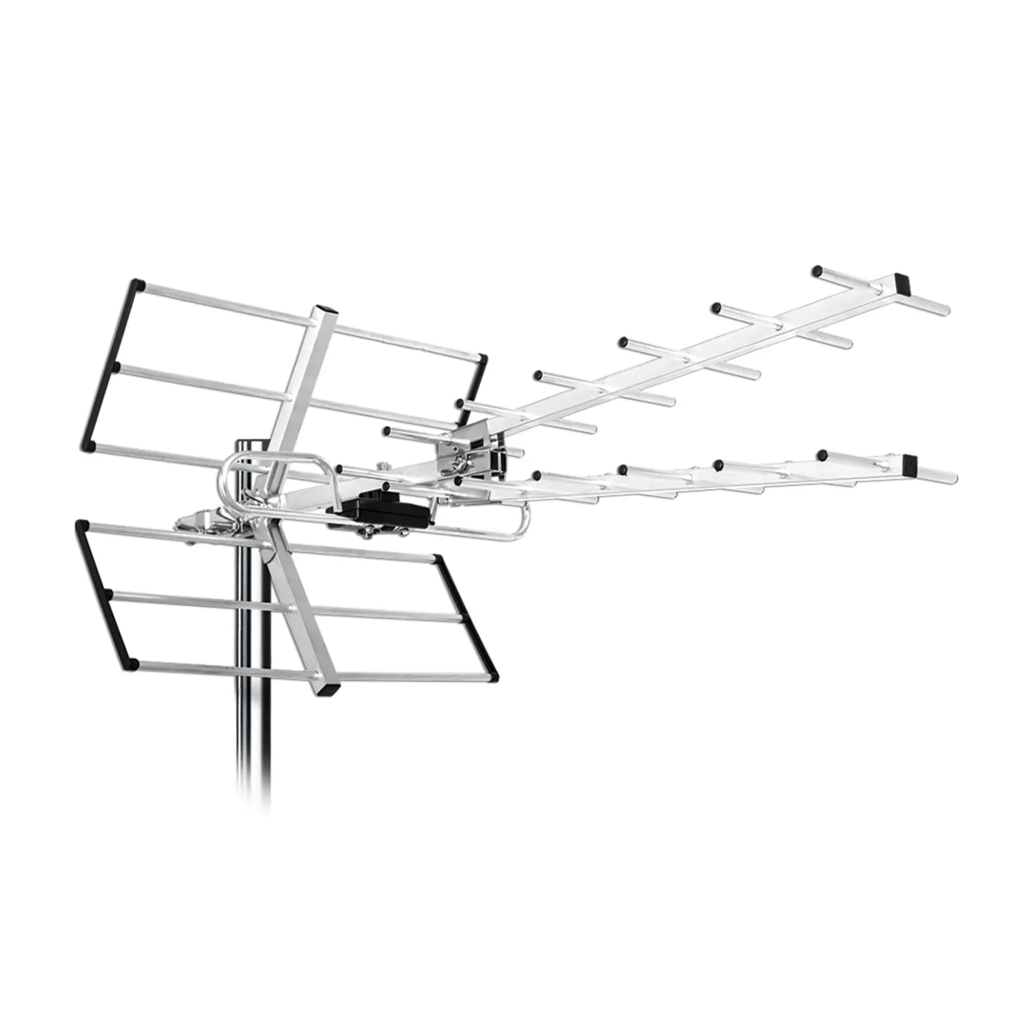 immagine del prodotto antenna digitale terrestre uhf 16 elementi filtro 5g UHD 4K alluminio