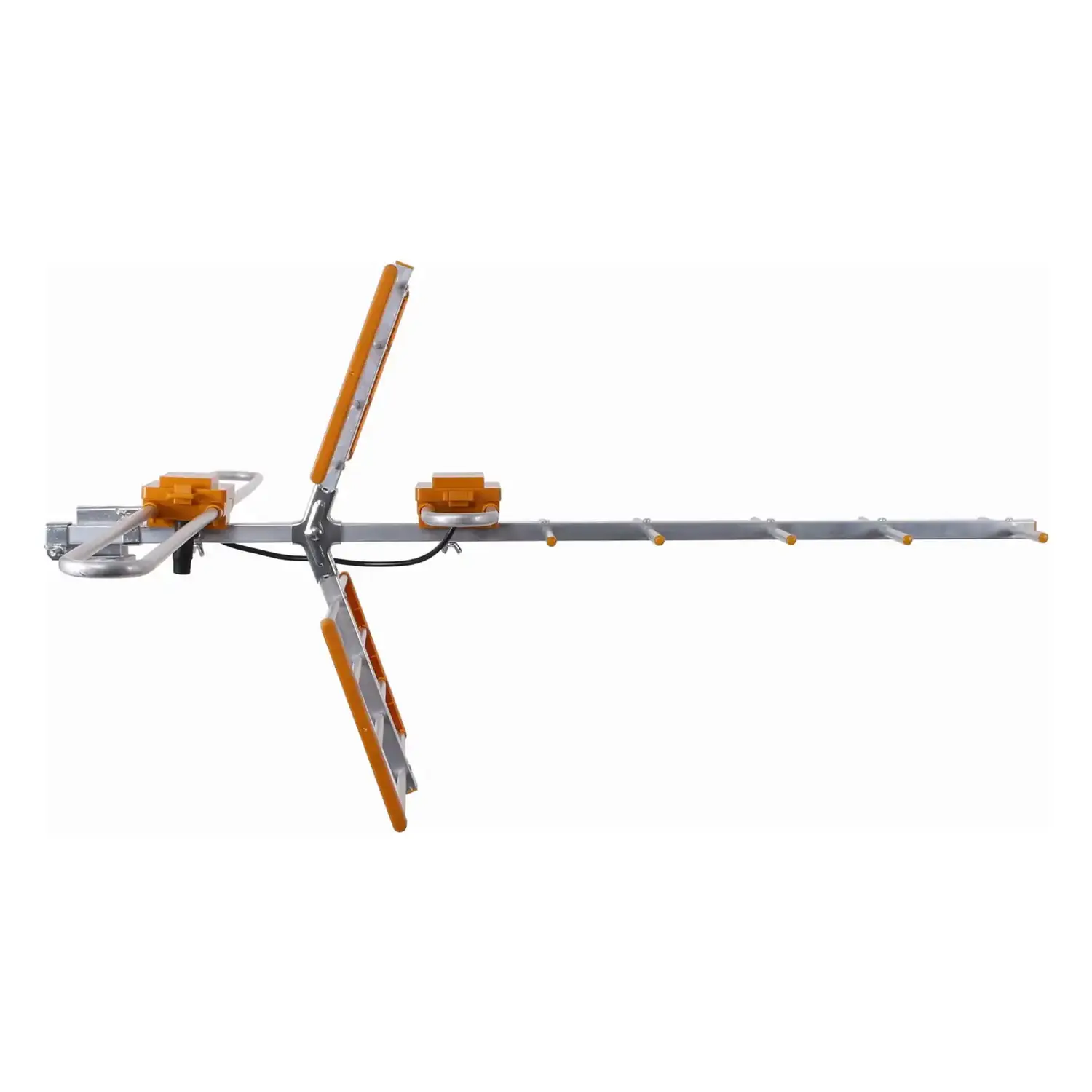 immagine antenna digitale terrestre uhf-vhf HD alluminio galaxy combo corta