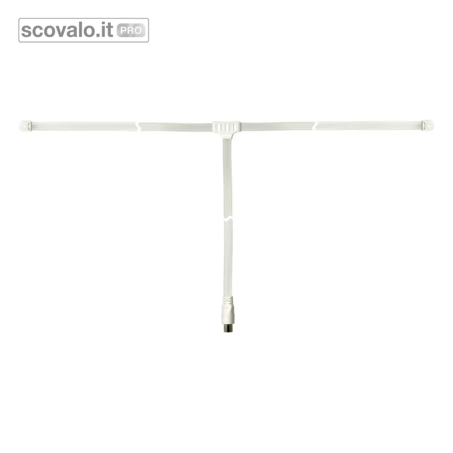 immagine del prodotto Antenna Radio DAB FM AM Coassiale 9.5mm Dipoli 80cm Cavo 1.75m 75 Ohm