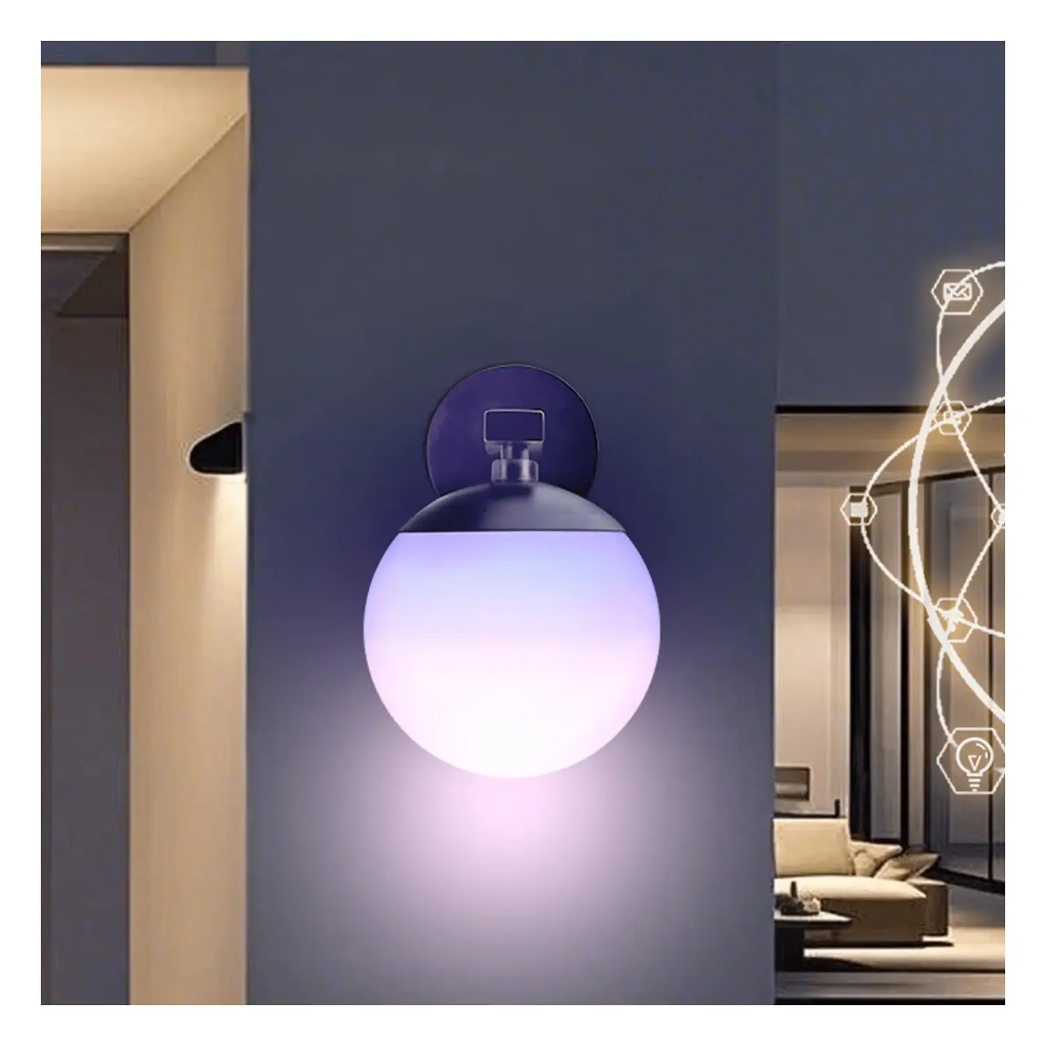 immagine Applique solare smart Mirage con rete Bluetooth, 20W RGBCCT