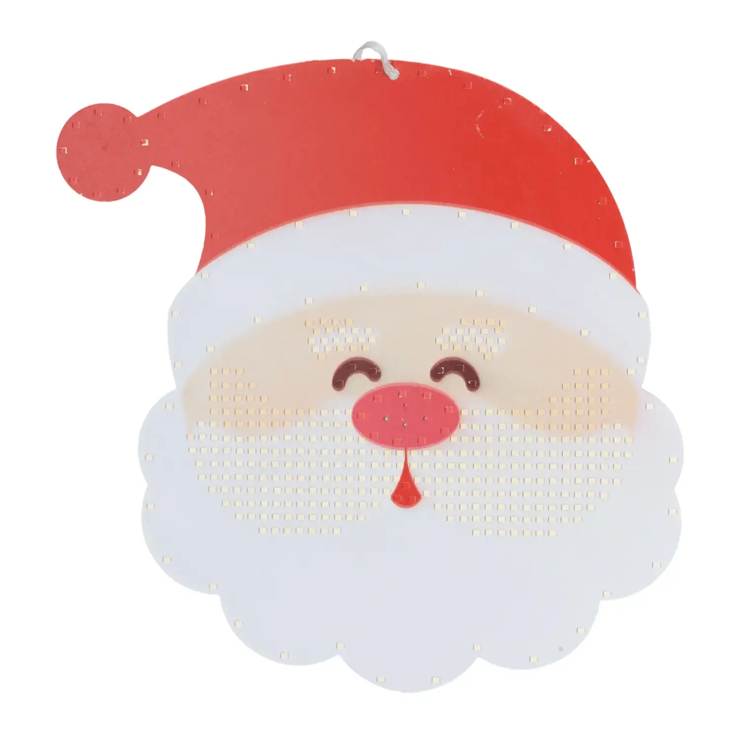 immagine Babbo Natale luminoso a batteria 3AA con sensore musicale da finestra IP44, Interno&Esterno