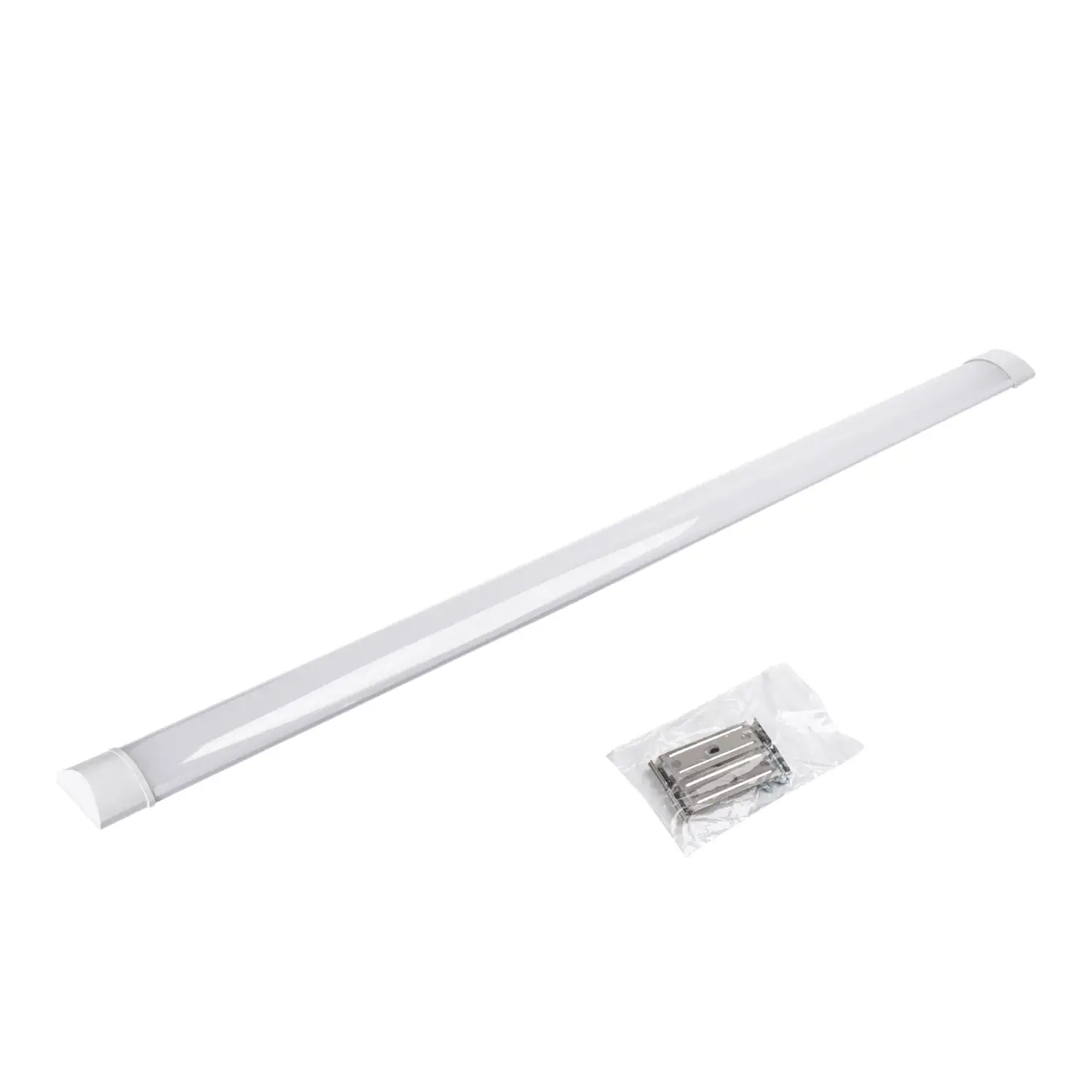immagine batten plafoniera light led slim 40 watt 220-240 volt bianco naturale 1,2 mt