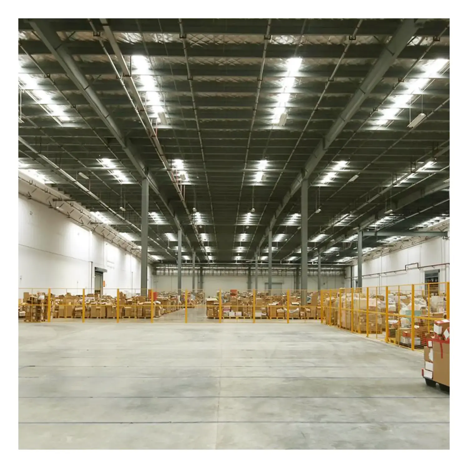 immagine batten plafoniera light led slim 40 watt 220-240 volt bianco naturale 1,2 mt