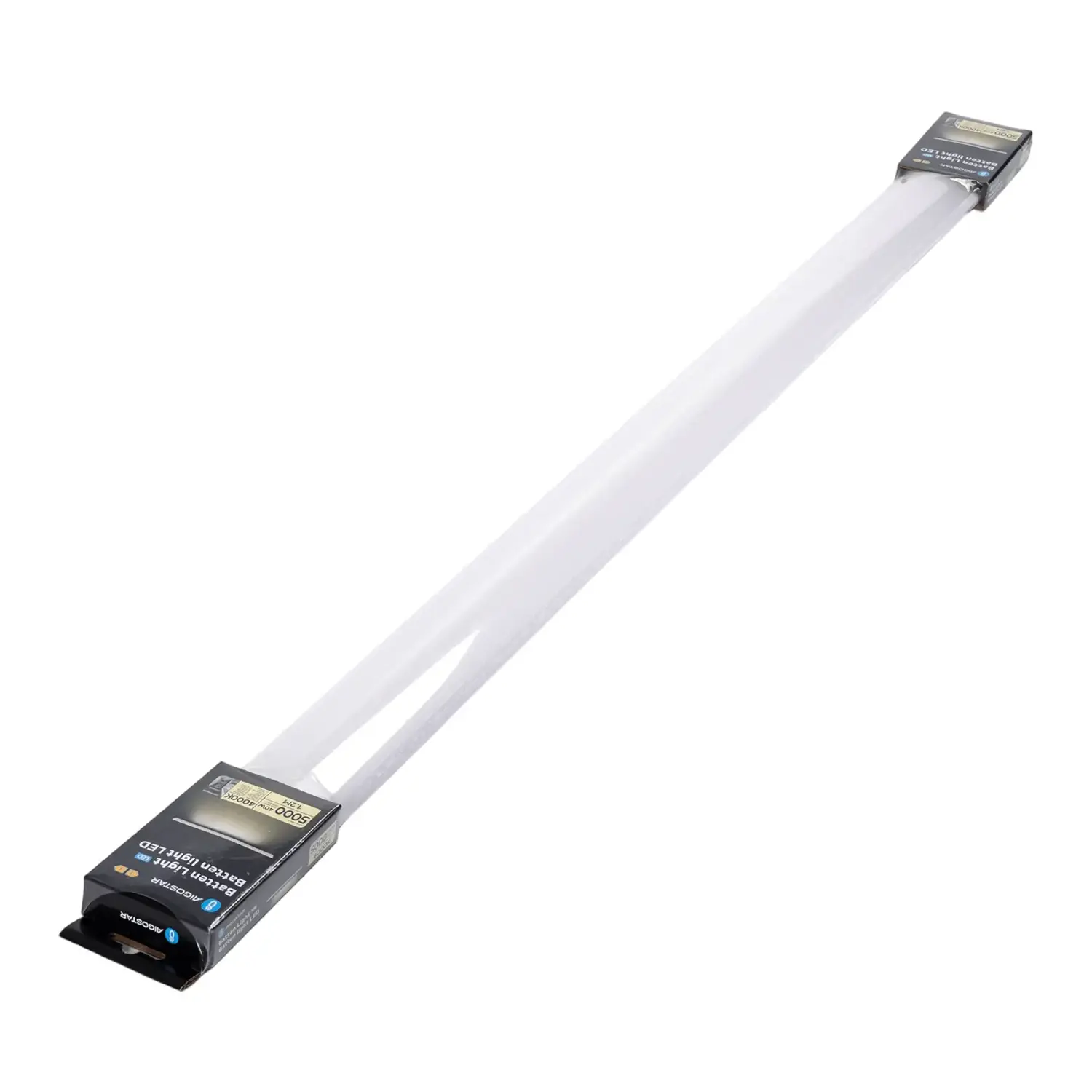 immagine batten plafoniera light led slim 40 watt 220-240 volt bianco naturale 1,2 mt
