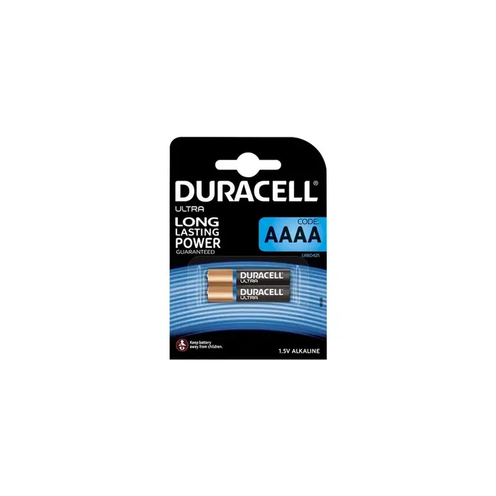 immagine batteria alcalina duracell 2 pezzi micro stilo aaaa