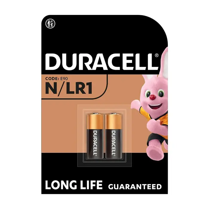 immagine batteria alcalina duracell 2 pezzi n