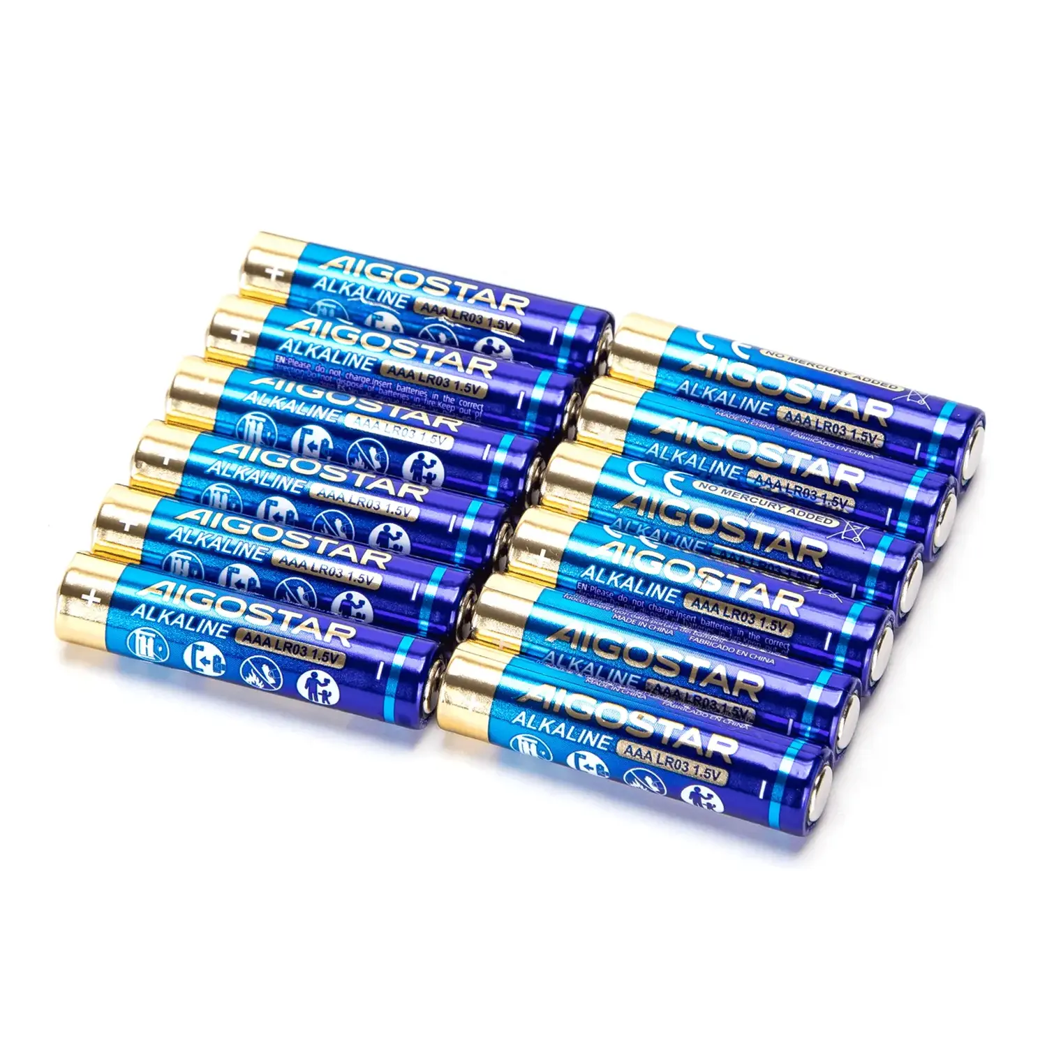 immagine del prodotto batteria alcalina più energia extra super potente 12 pezzi  ministilo aaa