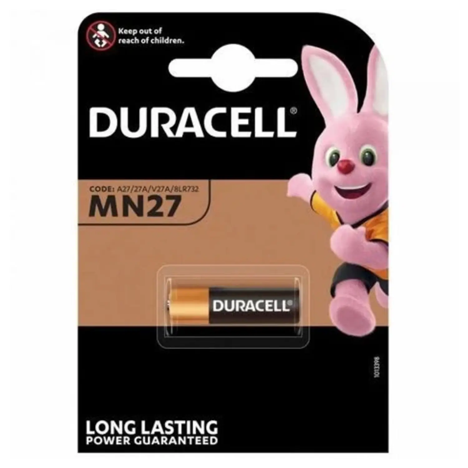 immagine batteria alcalina duracell per radiocomando 12volt 27A-V27A-8LR732 mn27