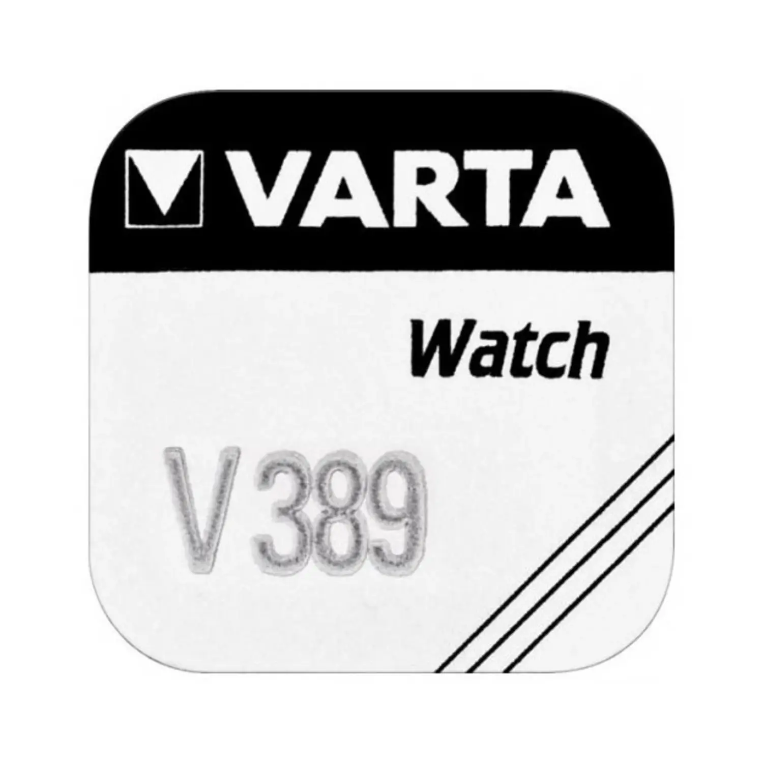 immagine batteria pila a bottone ossido argento orologio v389-390 1.55 volt