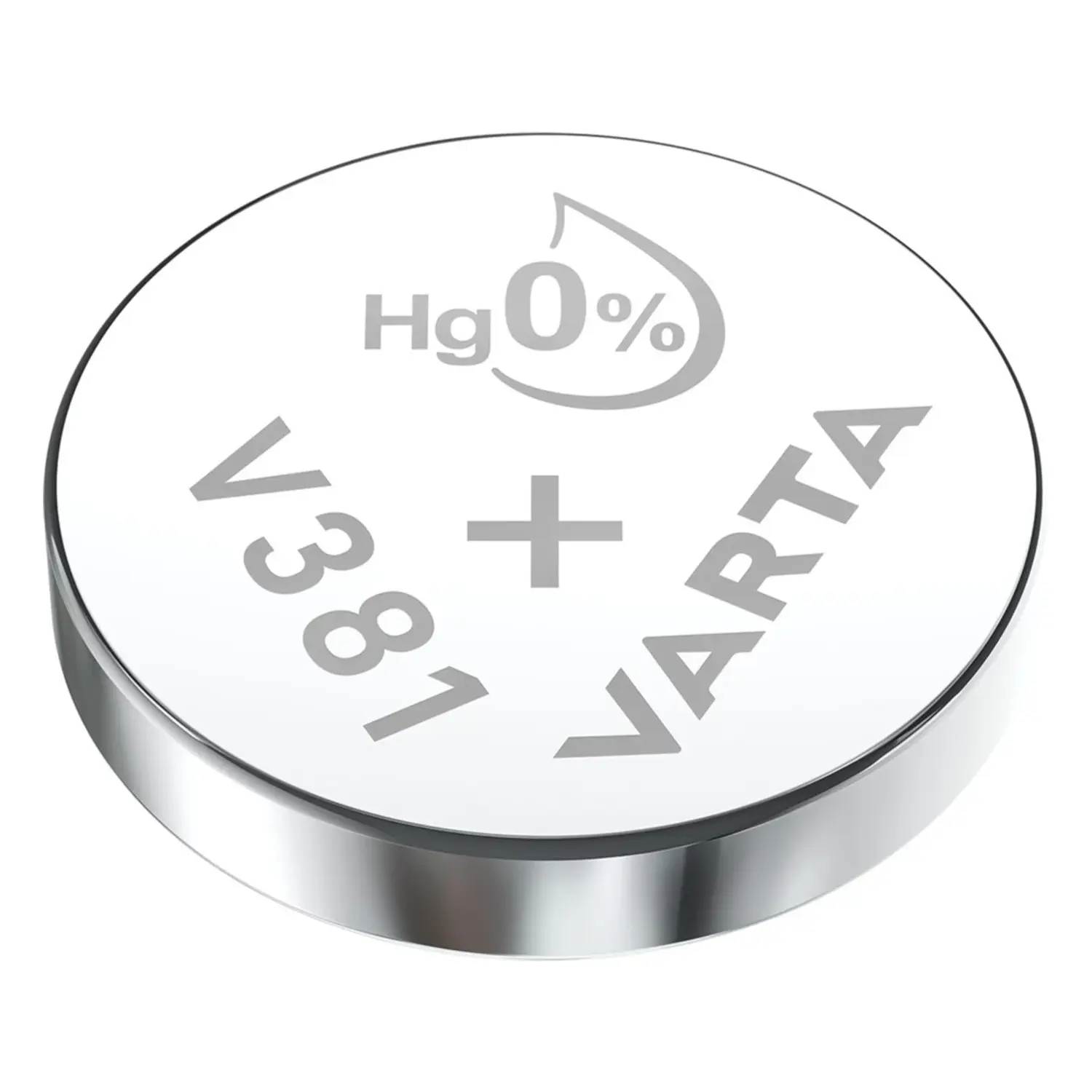 immagine batteria pila a bottone ossido argento orologio v381 sr55 1.55 volt