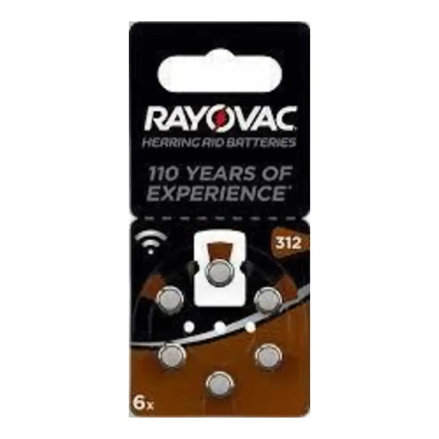 immagine 30 batterie pile apparecchio acustico protesi uditiva pila rayovac pr312 312