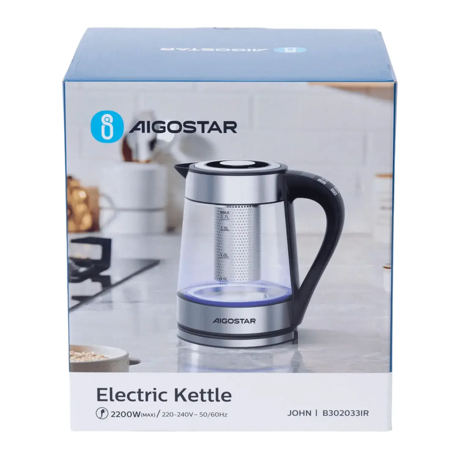 immagine Bollitore elettrico 2200W 1.7L