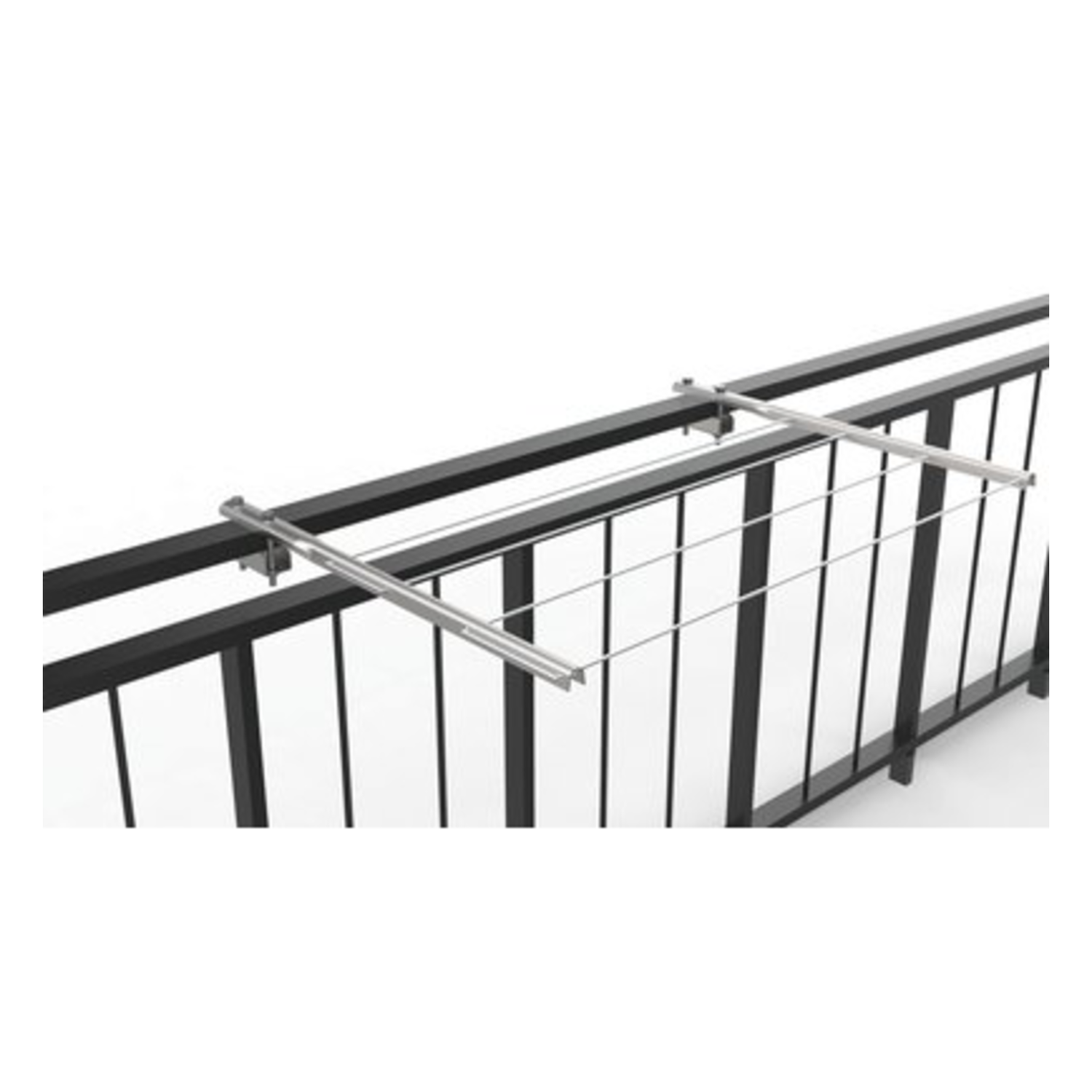 immagine bracci stendibiancheria da ringhiera per esterno stendibiancheria balcone