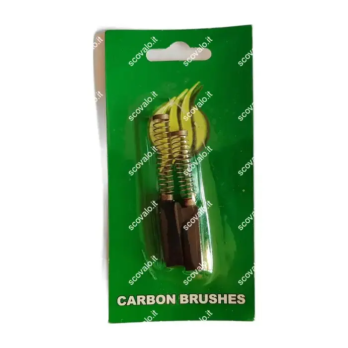 immagine carboncini spazzole ricambio motore elettrico 2 pezzi 8x6x30 mm