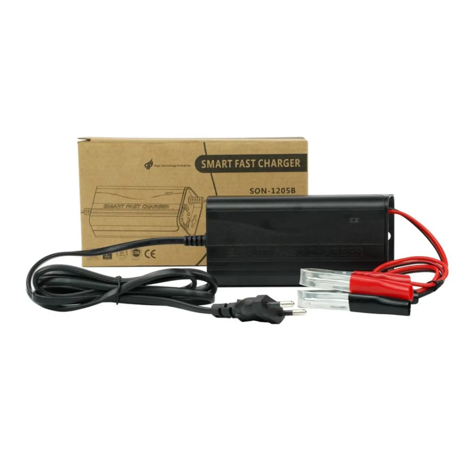 immagine del prodotto caricabatteria per batterie veicoli ricarica rapida 5A 12V