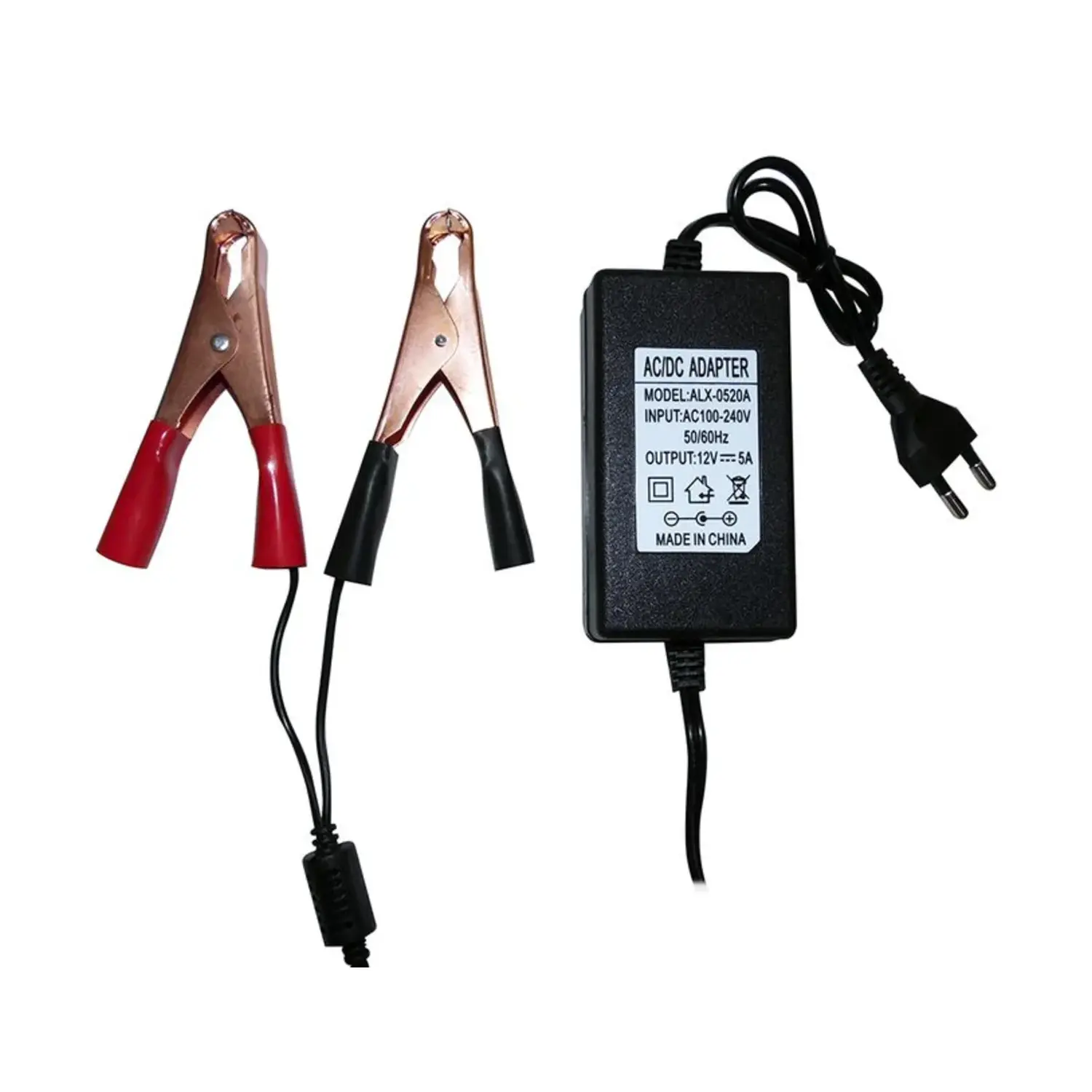 immagine del prodotto caricabatterie 12V 5A per batterie al piombo caricabatteria