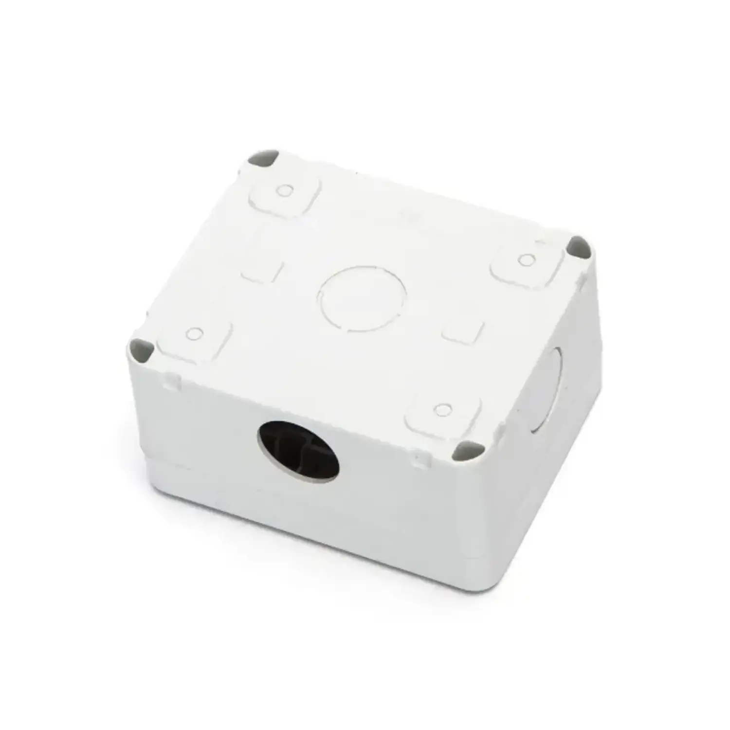 immagine cassetta elettrica portafrutti compatibile vimar plana da parete 3 fori
