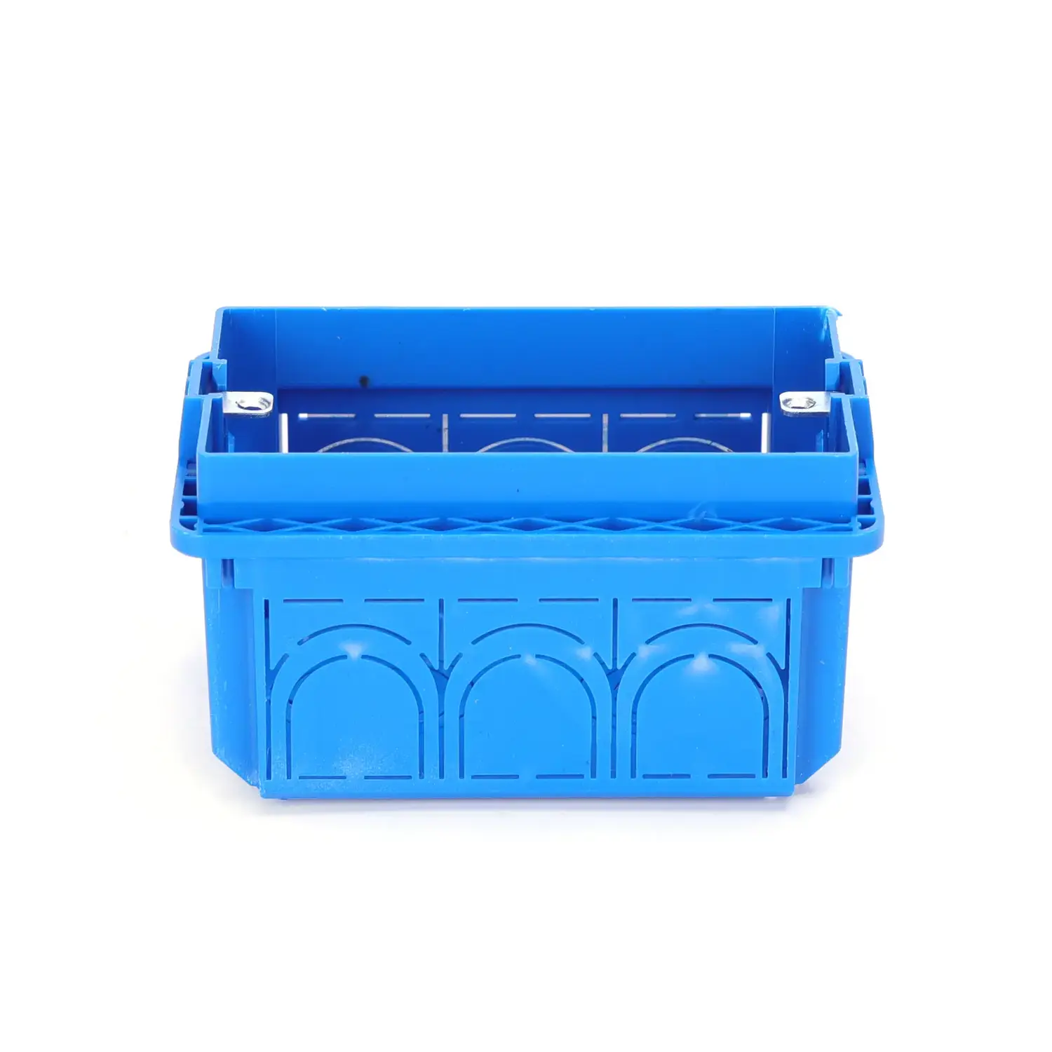 immagine cassetta portafrutti elettrica da incasso 503 3 fori