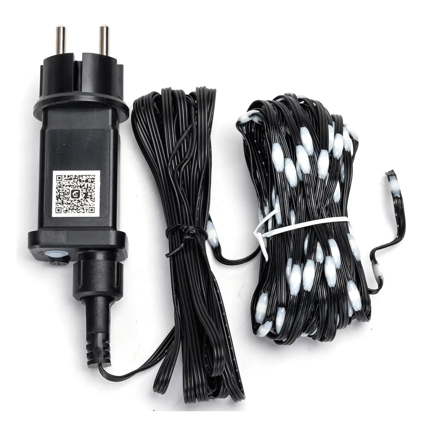 immagine Catena luminosa a basso voltaggio Bluetooth, cavo in PVC, RGBIC 10m