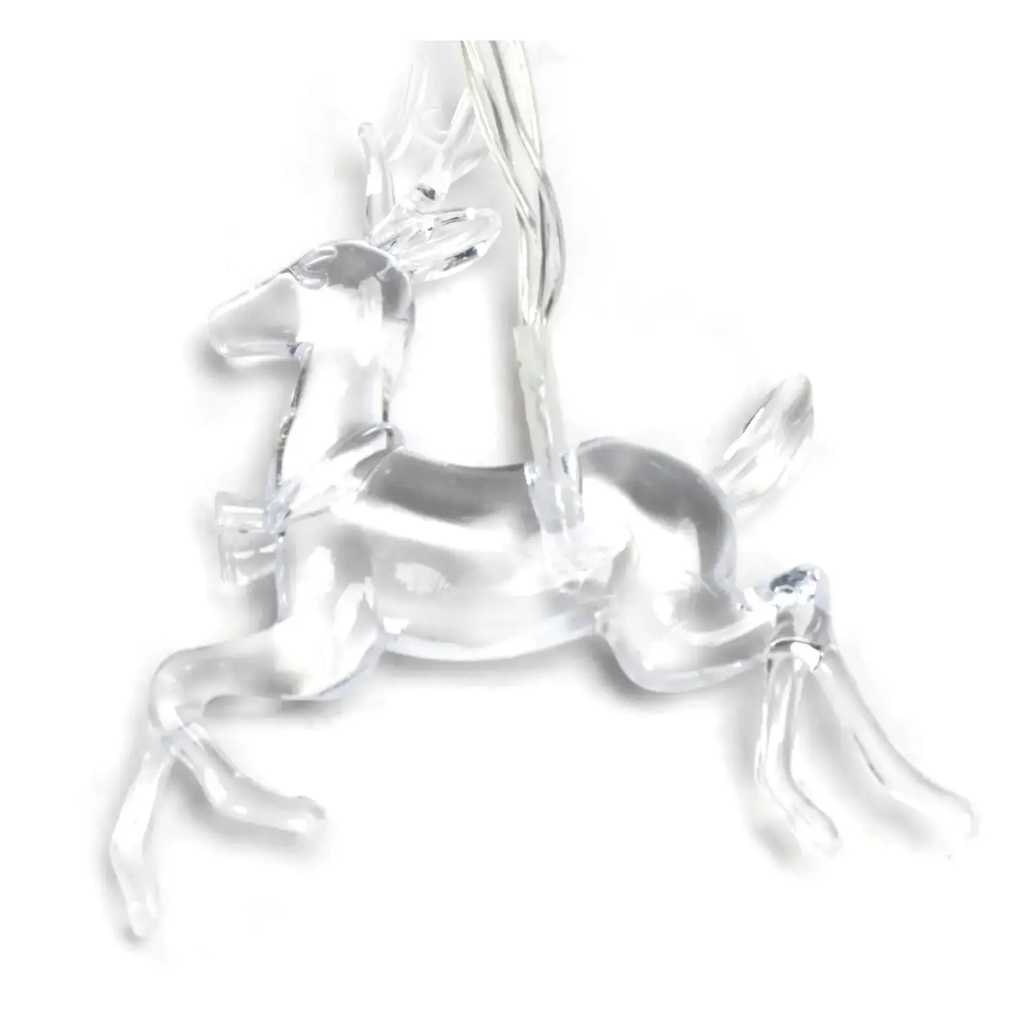 immagine Catena luminosa a batteria 3AA con luci a renna, luce calda, 3m ,IP20 Interno