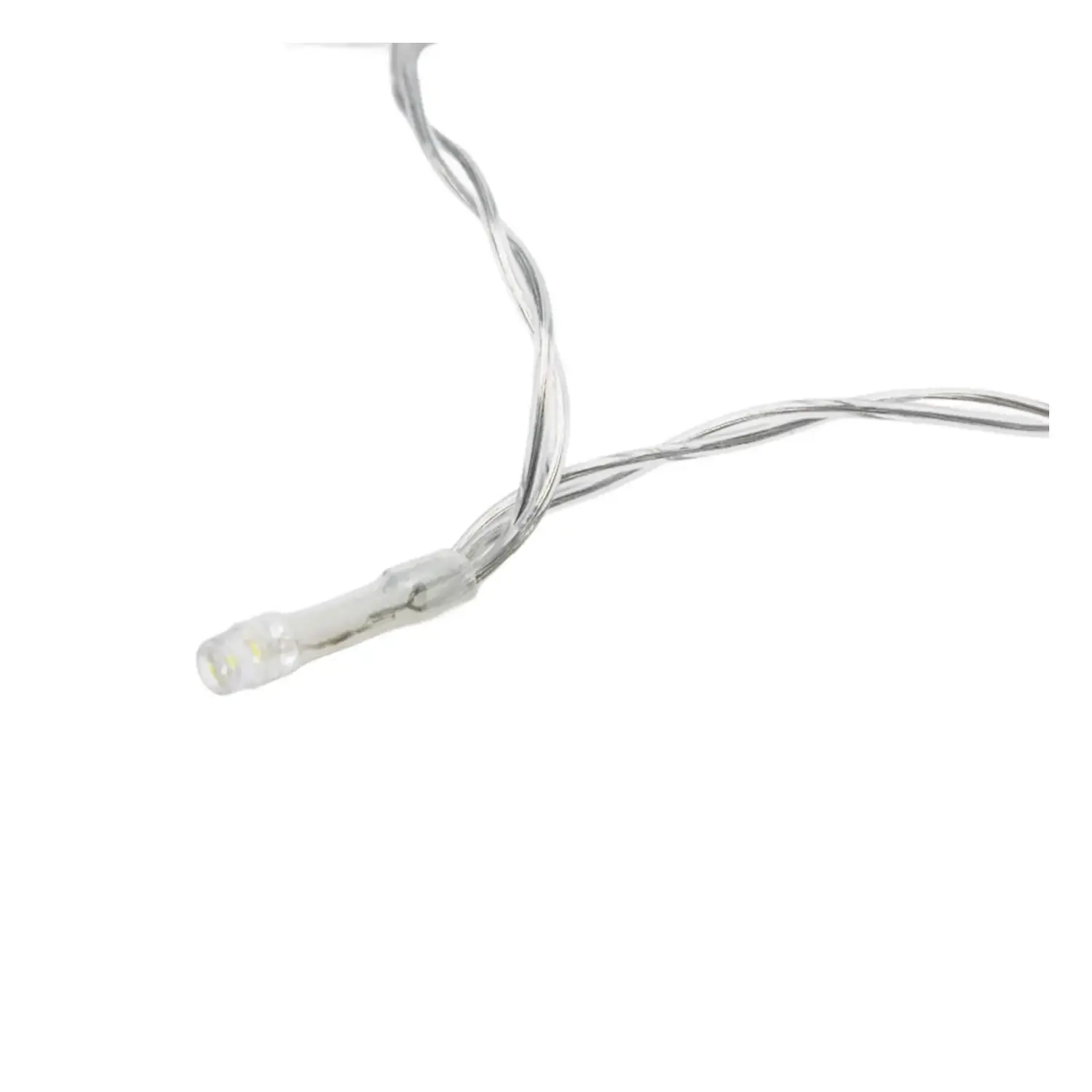 immagine Catena luminosa a batteria 3AA con sensore musicale, luce fredda, 2M IP44, Interno&Esterno