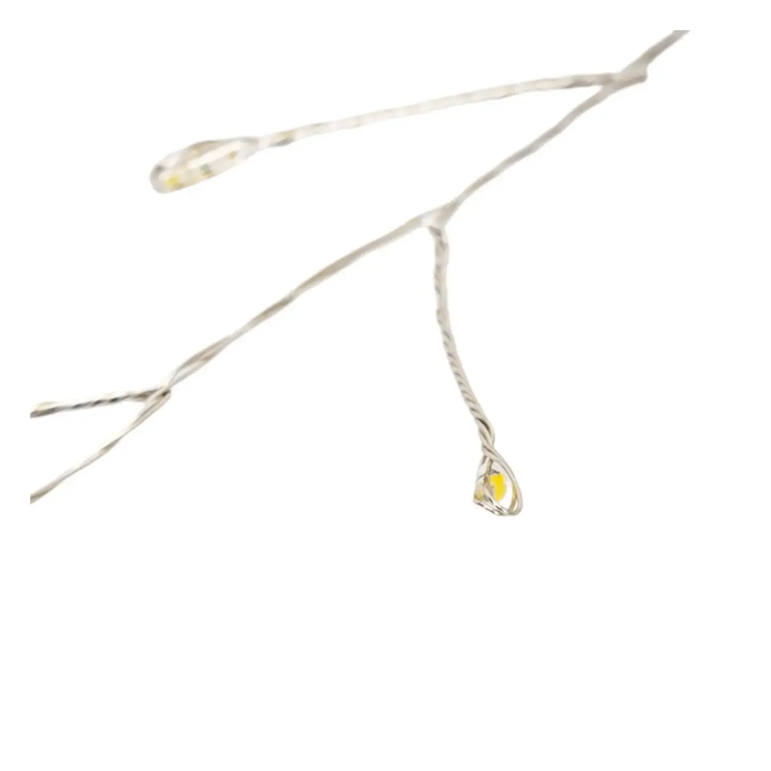 immagine Catena luminosa a batteria 3AA, luci a petardo, cavo in rame, bianco caldo 9m IP44, Interno&Esterno