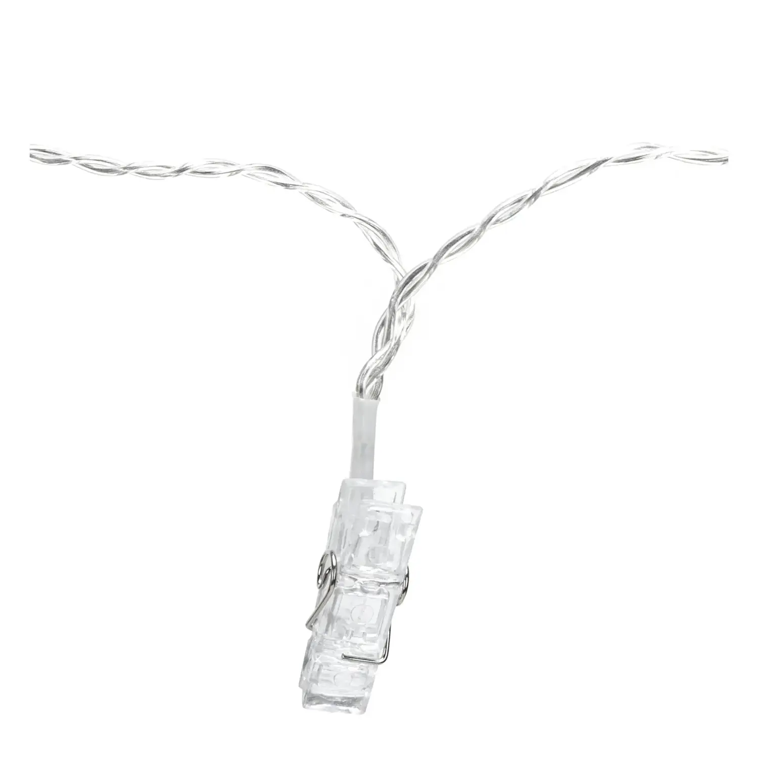 immagine Catena luminosa con mollette L2m-Luce calda-10LED-IP20